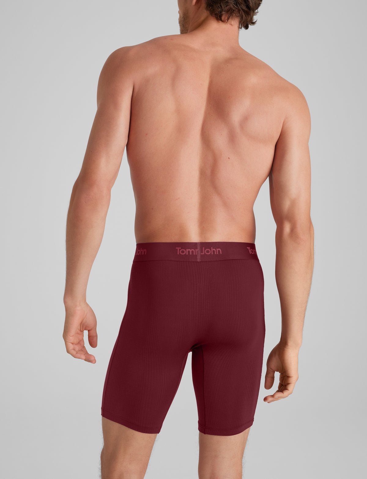Second Skin Luxe Rib Boxer Brief 8" (6-Pack)
