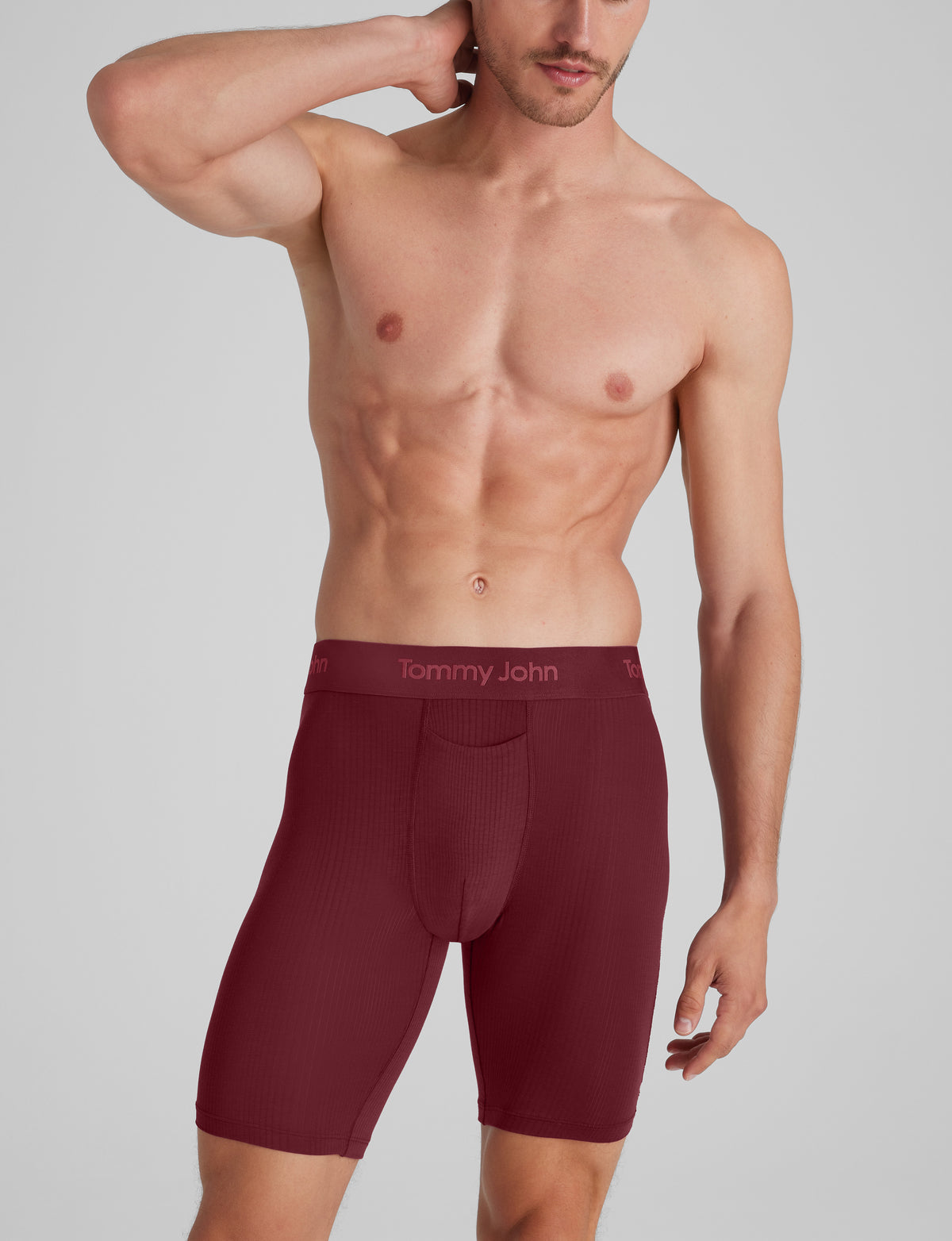 Second Skin Luxe Rib Boxer Brief 8" (6-Pack)