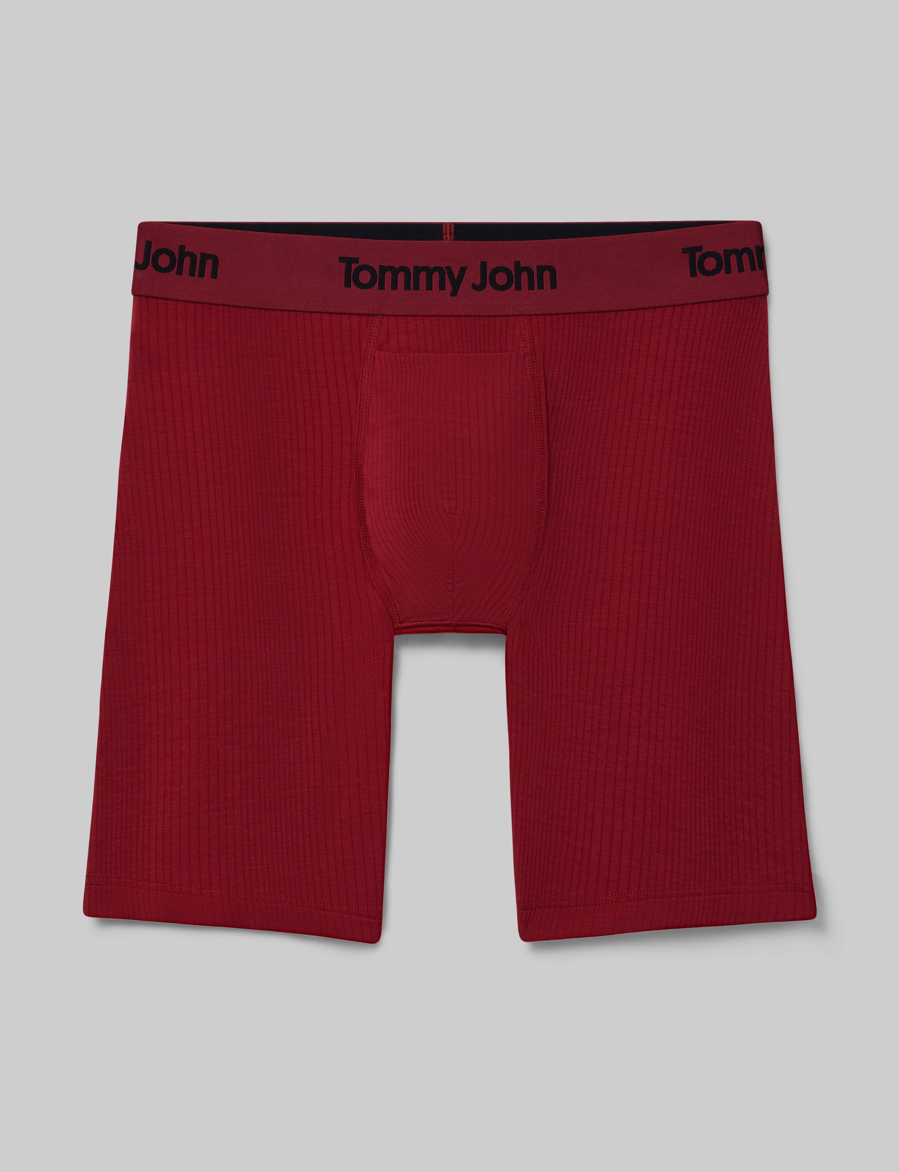 Second Skin Luxe Rib Boxer Brief 8"