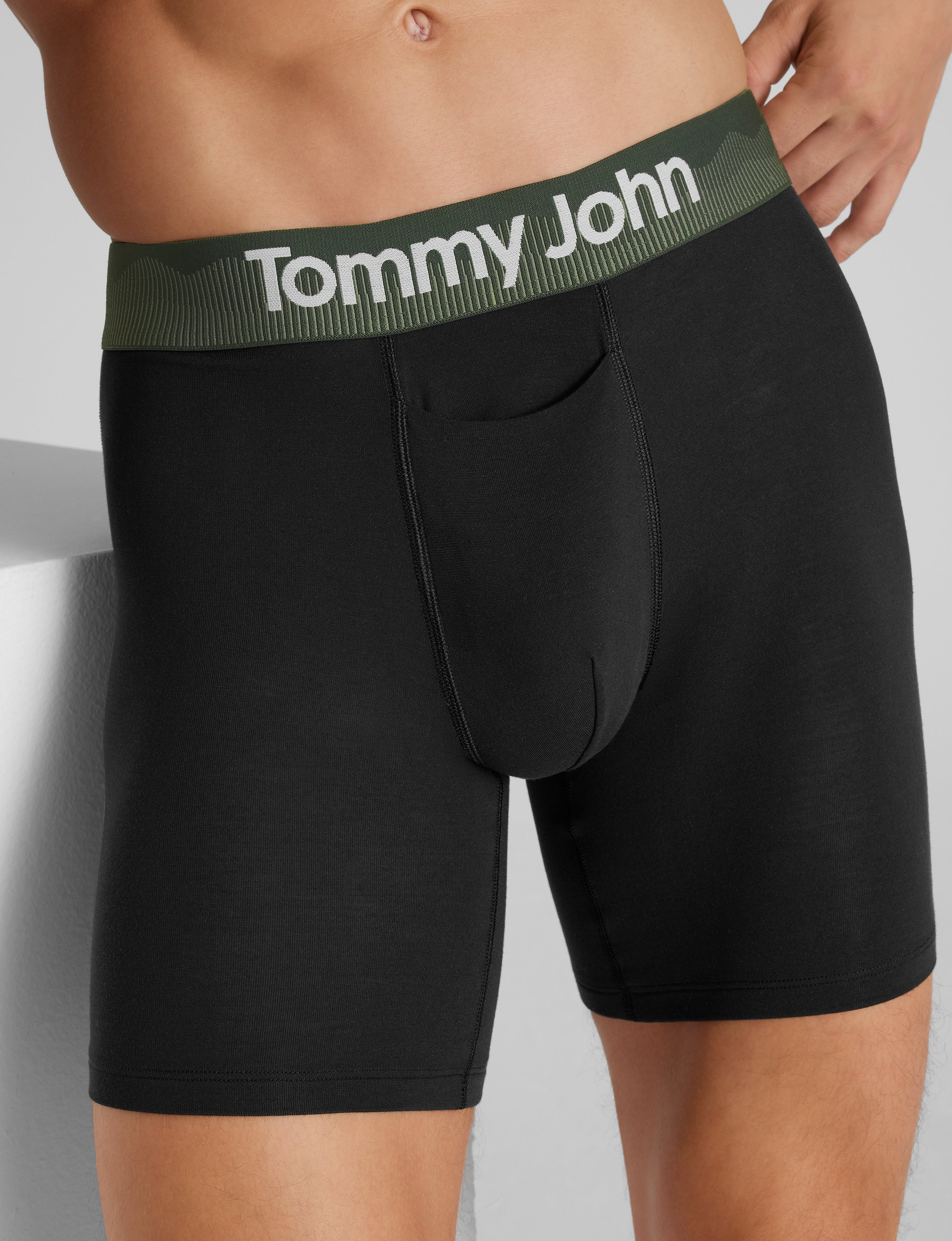 Second Skin Mid-Length Boxer Brief 6"