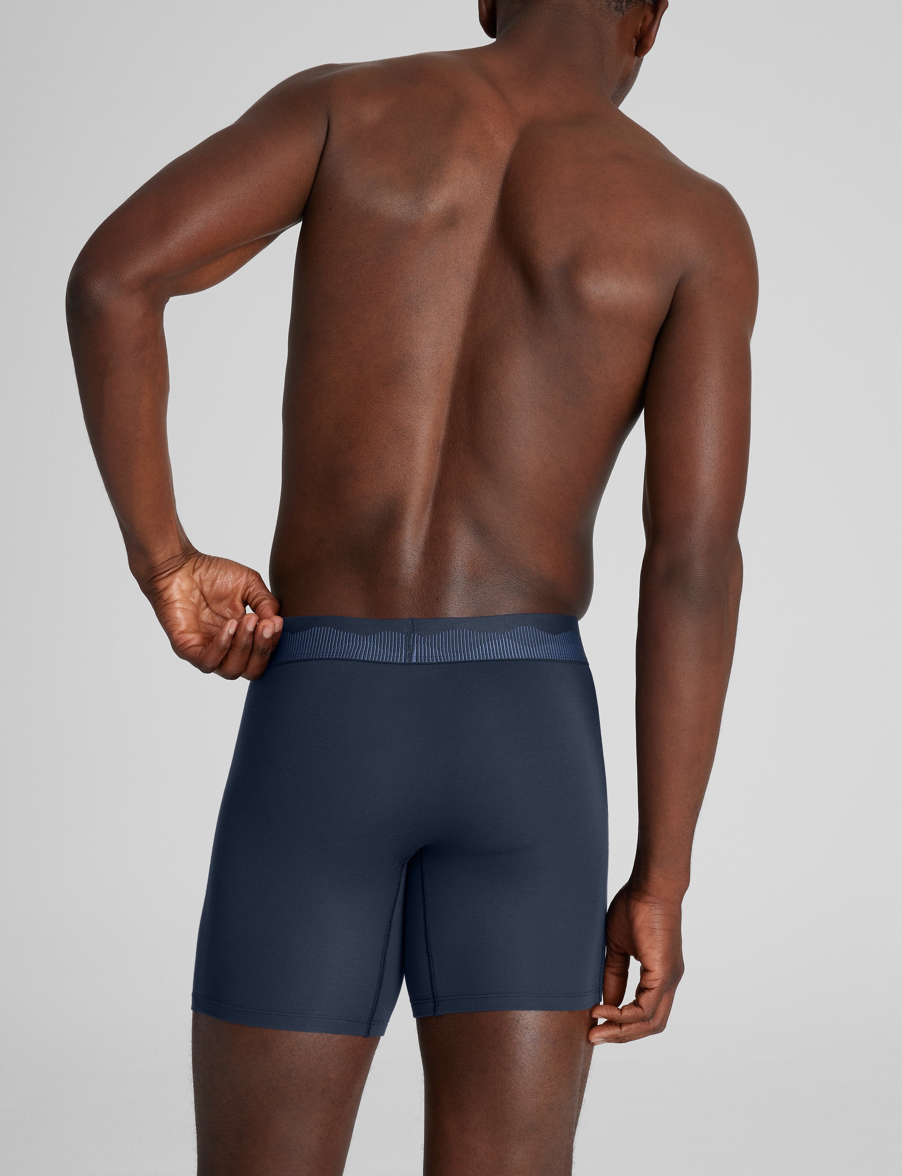 Second Skin Mid-Length Boxer Brief 6" (6-Pack)