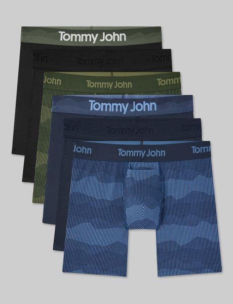 (取寄) トミー ジョン メンズ セカンド スキン 6 ボクサー ブリーフ 2 パック  John men  John Second Skin 6