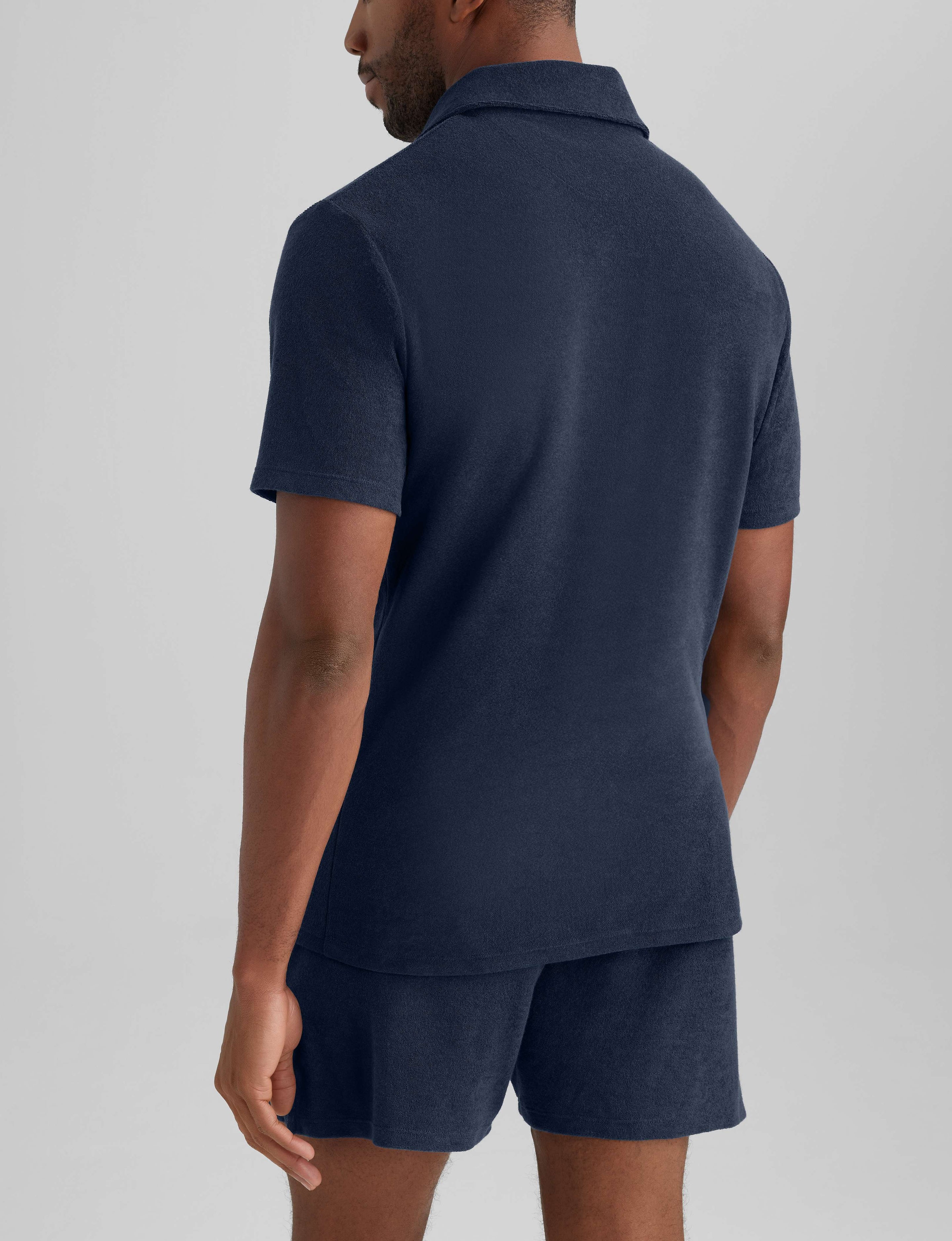 Cabana Terry Polo & Short Set