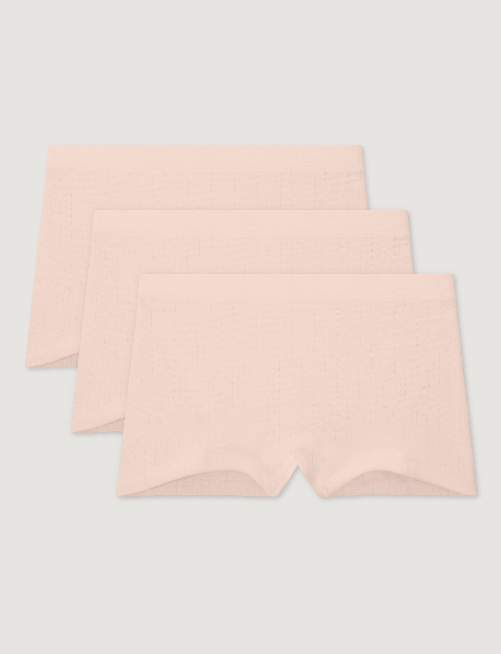 Women's Cotton Pointelle High Rise Boyshort (3-Pack)