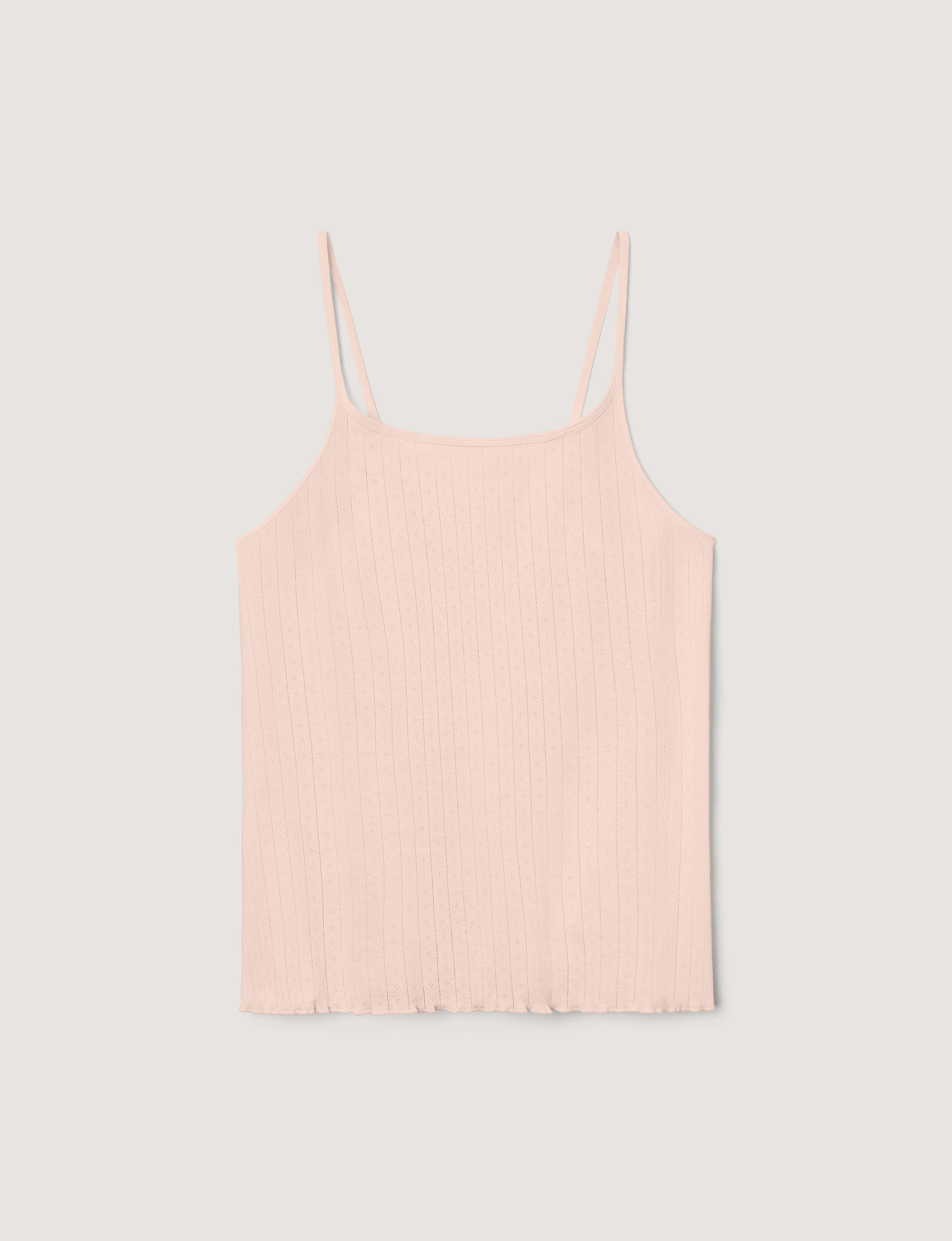 Women's Pointelle Rib Camisole