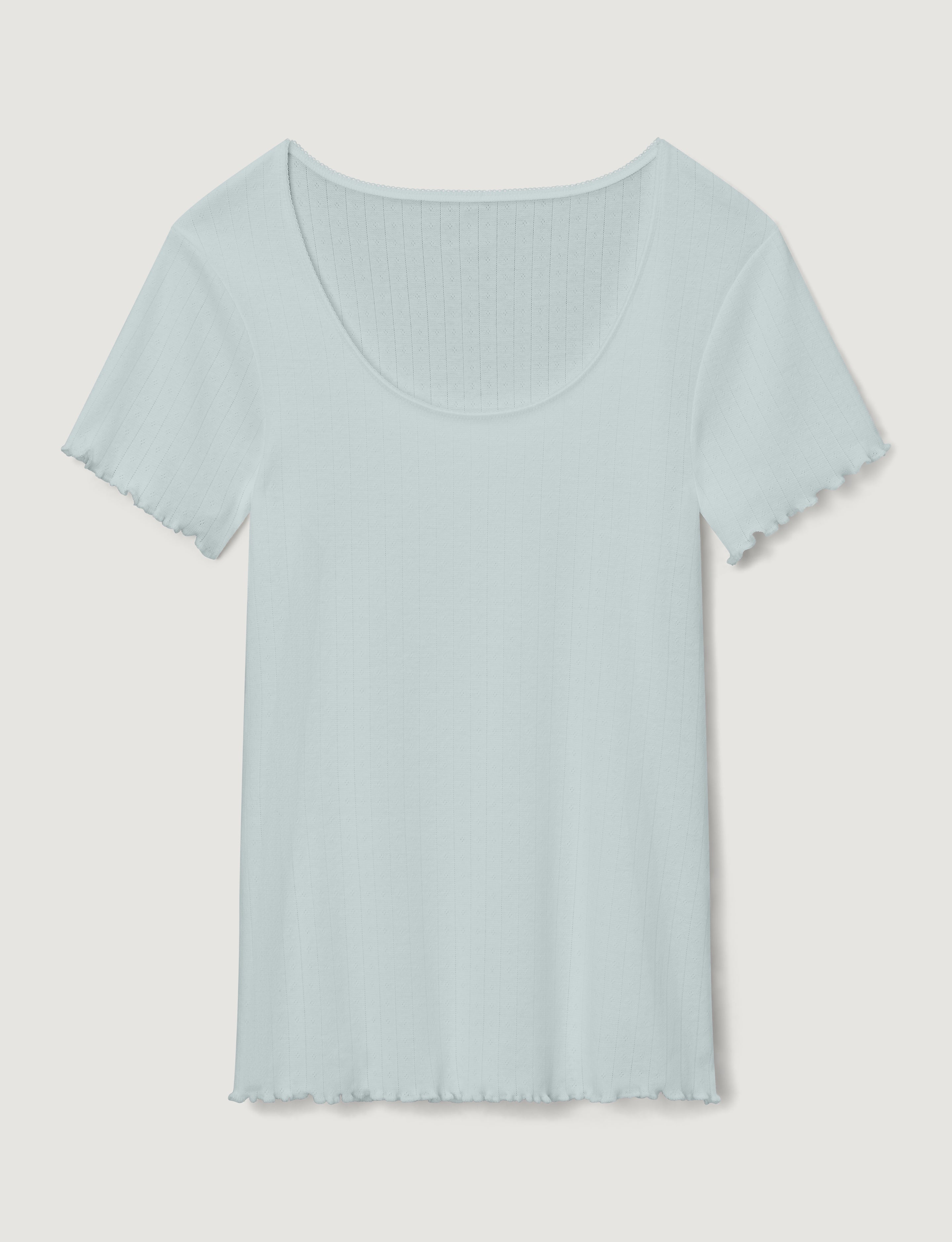 Women's Pointelle Rib Tee