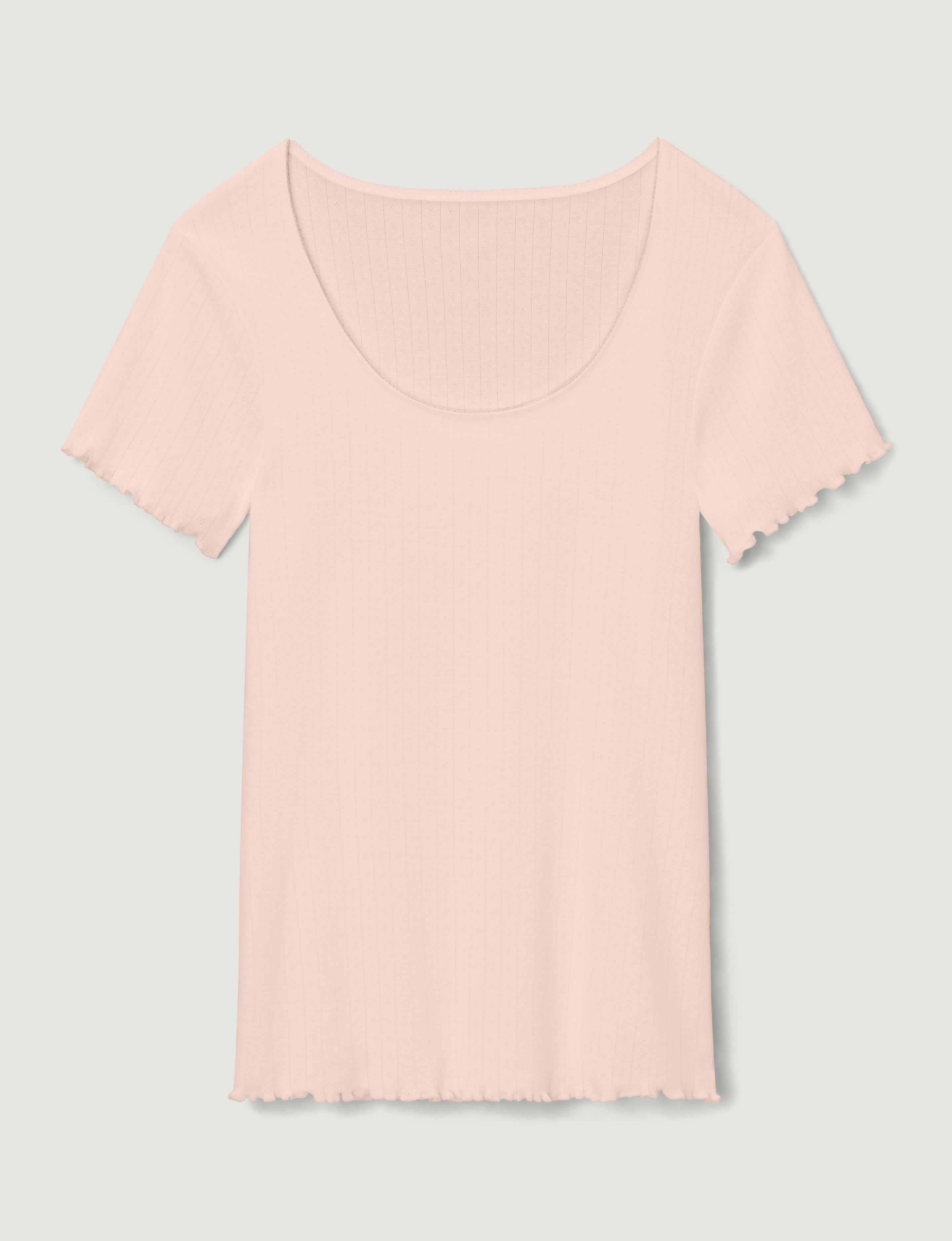 Women's Pointelle Rib Tee