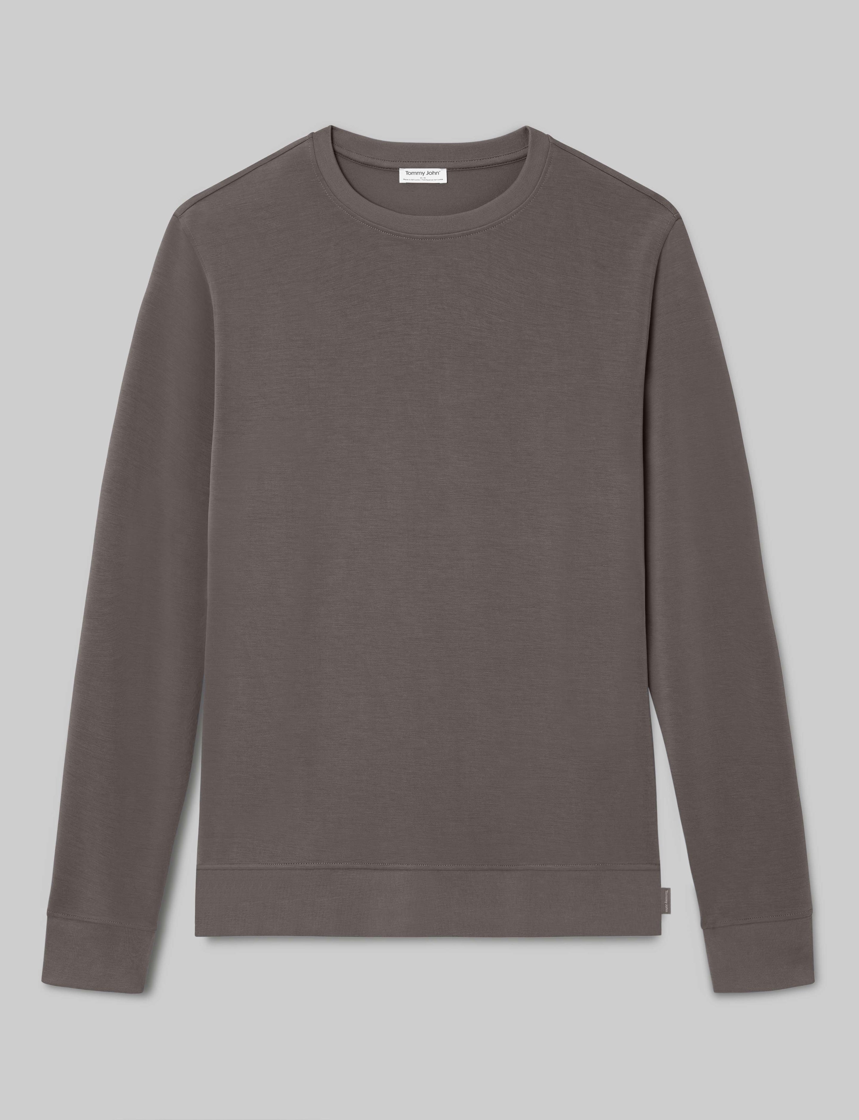 Luxe Traveler Knit Long Sleeve Crew Neck