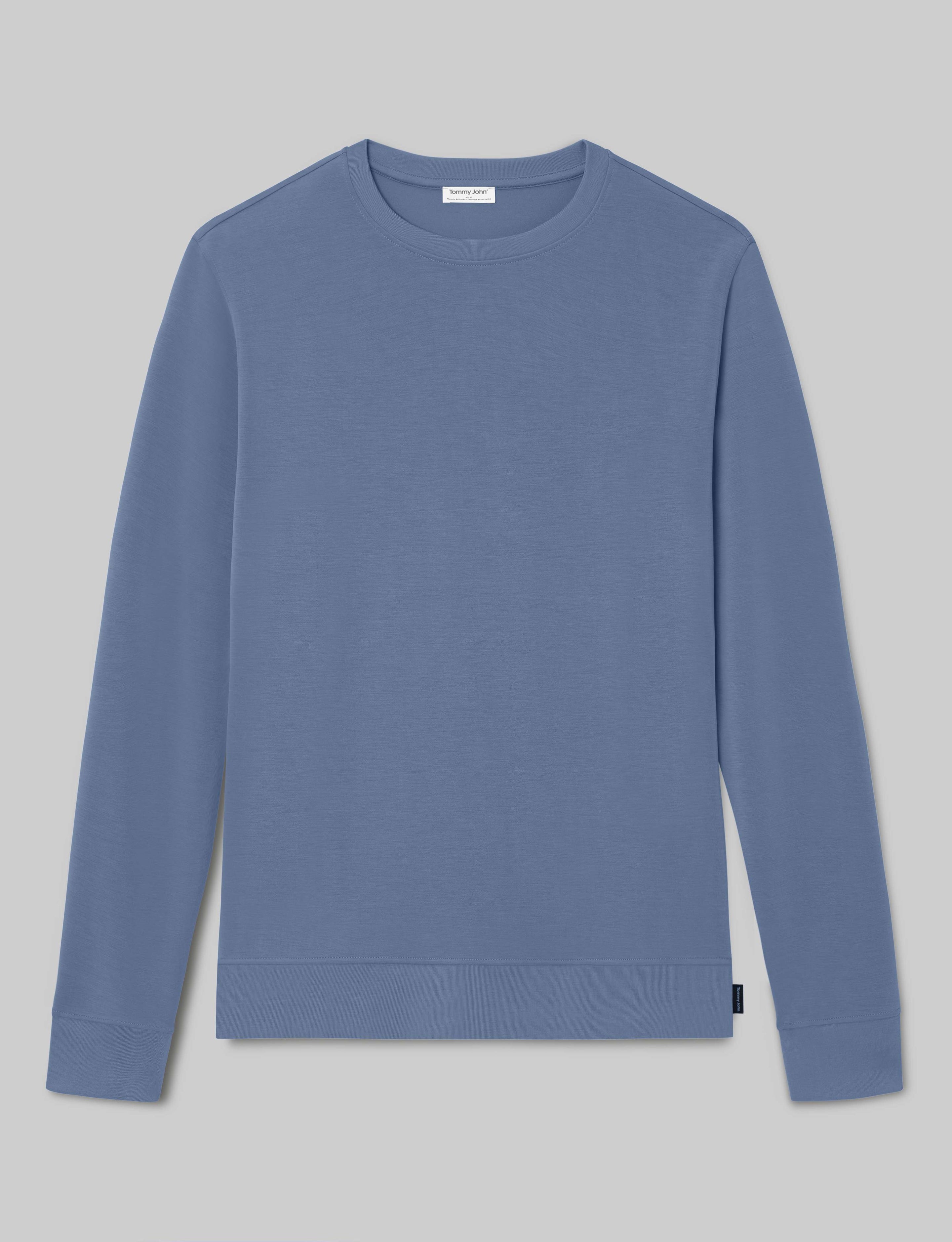 Luxe Traveler Knit Long Sleeve Crew Neck