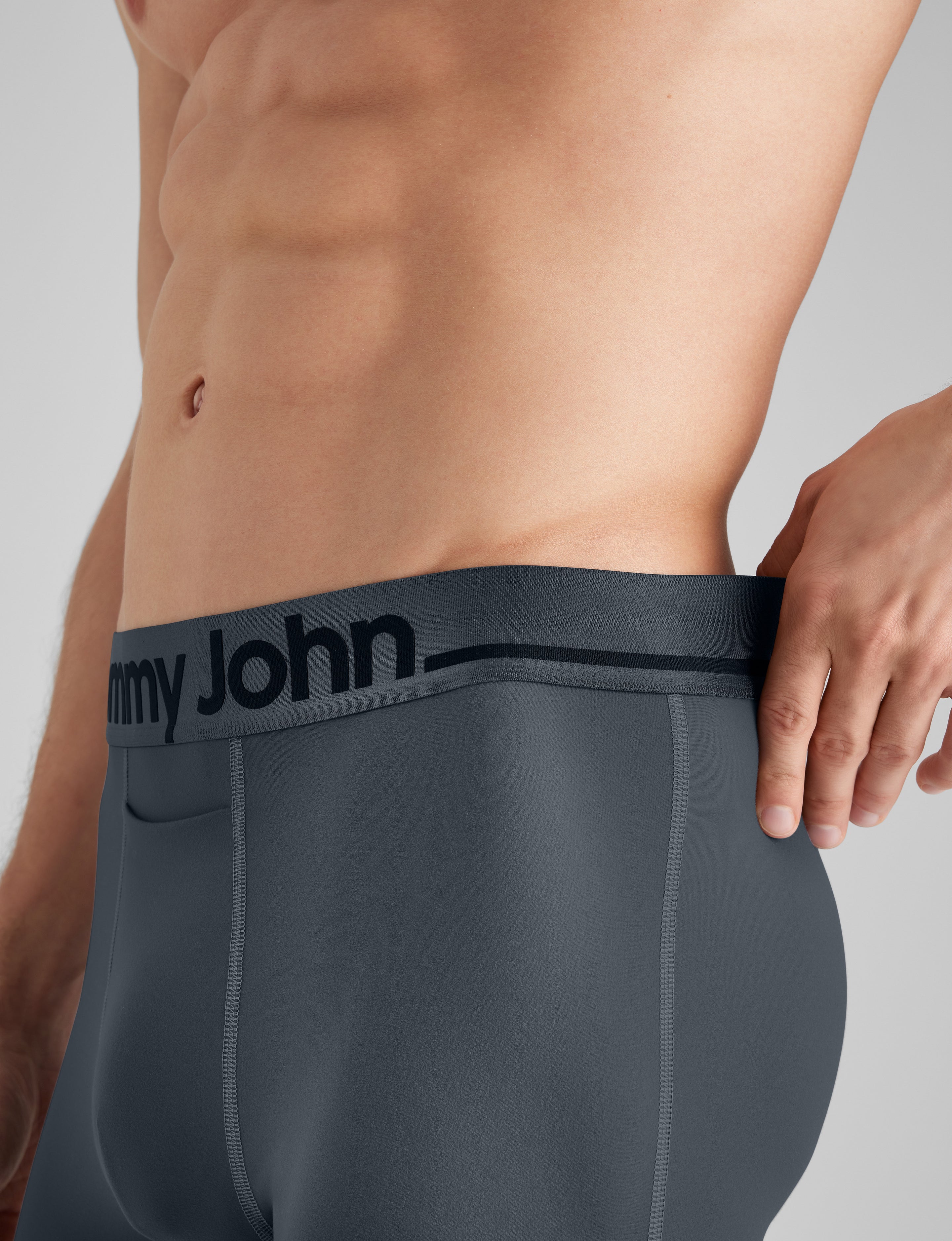 DriComfort® Geo 365 Mid-Length Boxer Brief 6"
