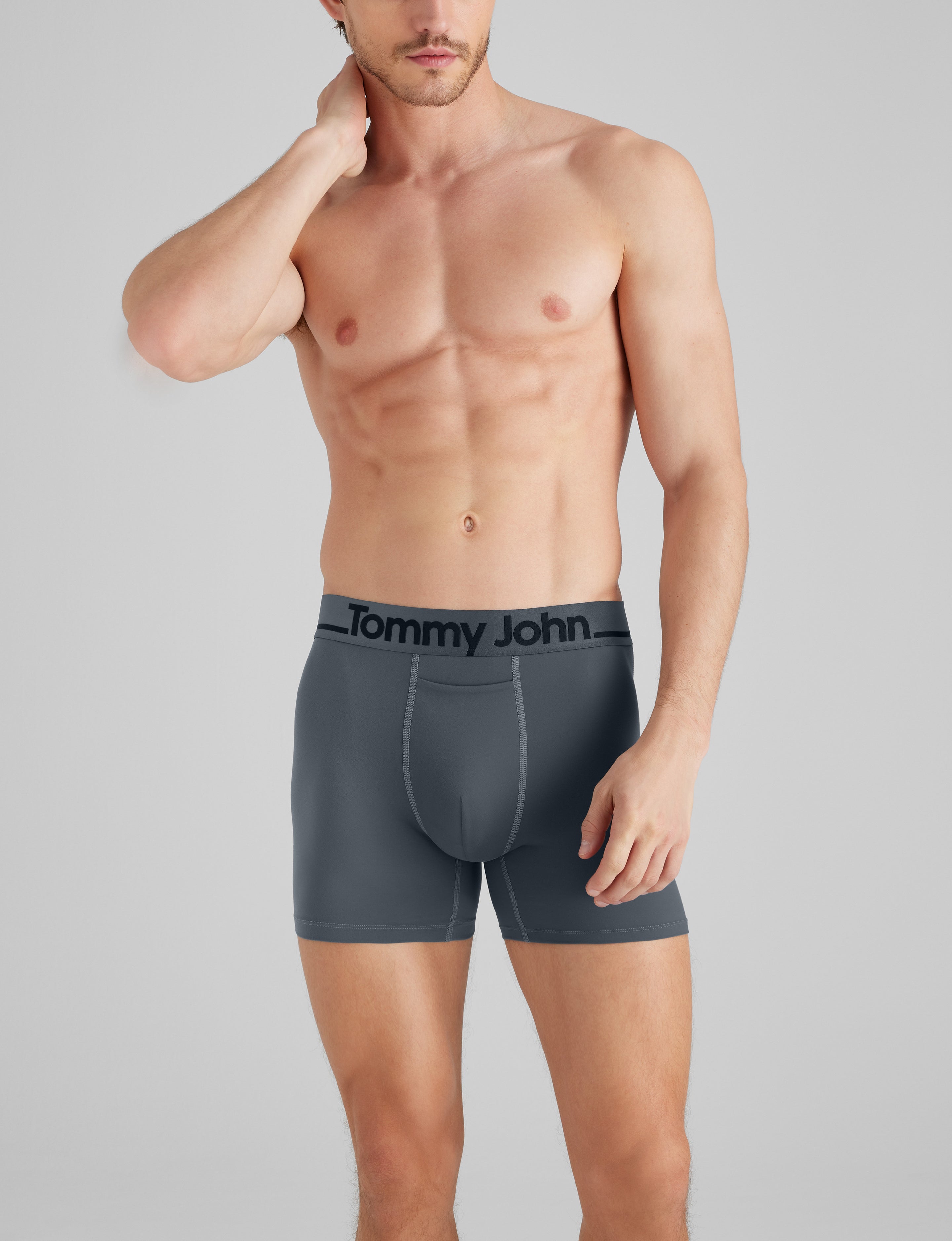 DriComfort® Geo 365 Mid-Length Boxer Brief 6"