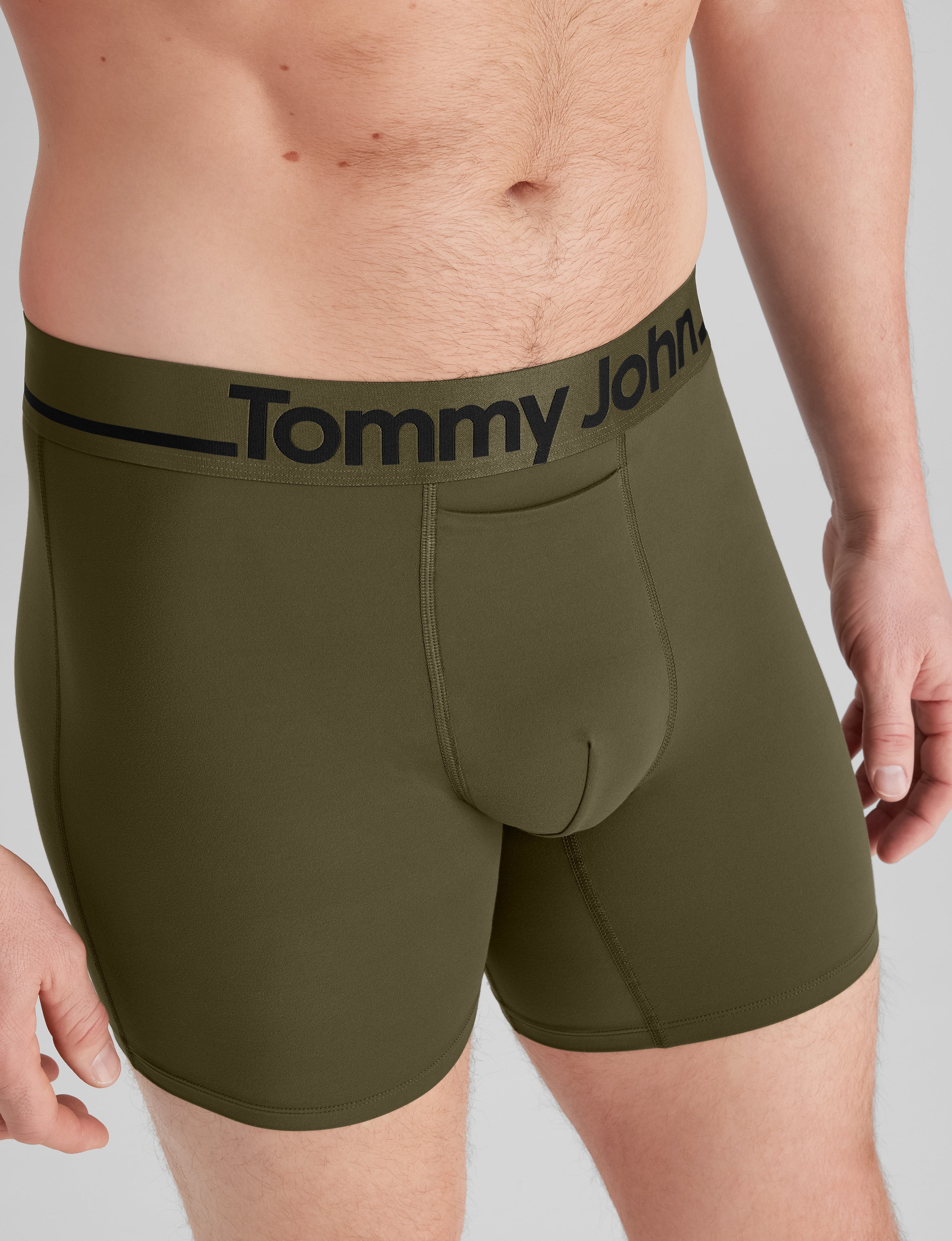 DriComfort® Geo 365 Mid-Length Boxer Brief 6"