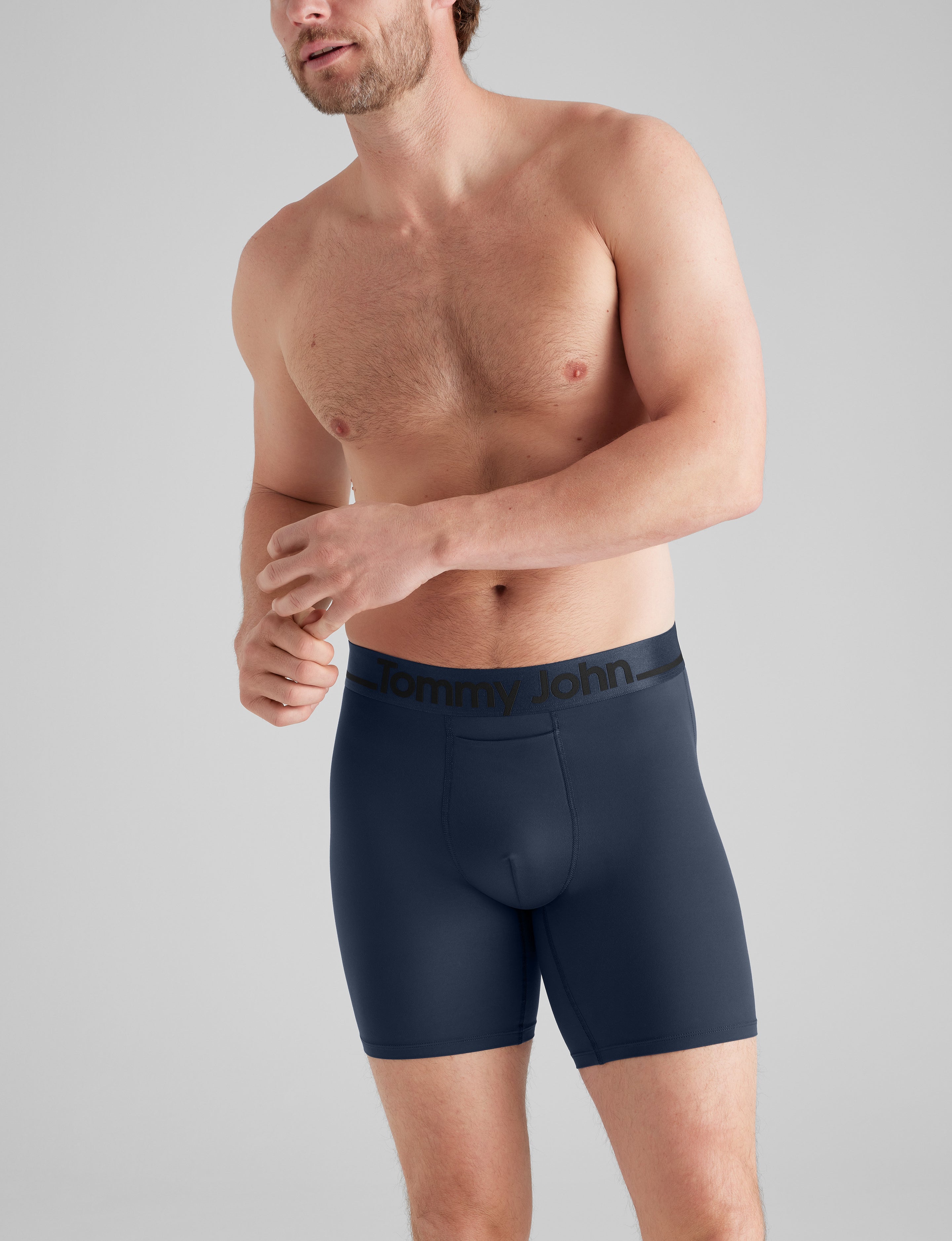 DriComfort® Geo 365 Mid-Length Boxer Brief 6" (3-Pack)