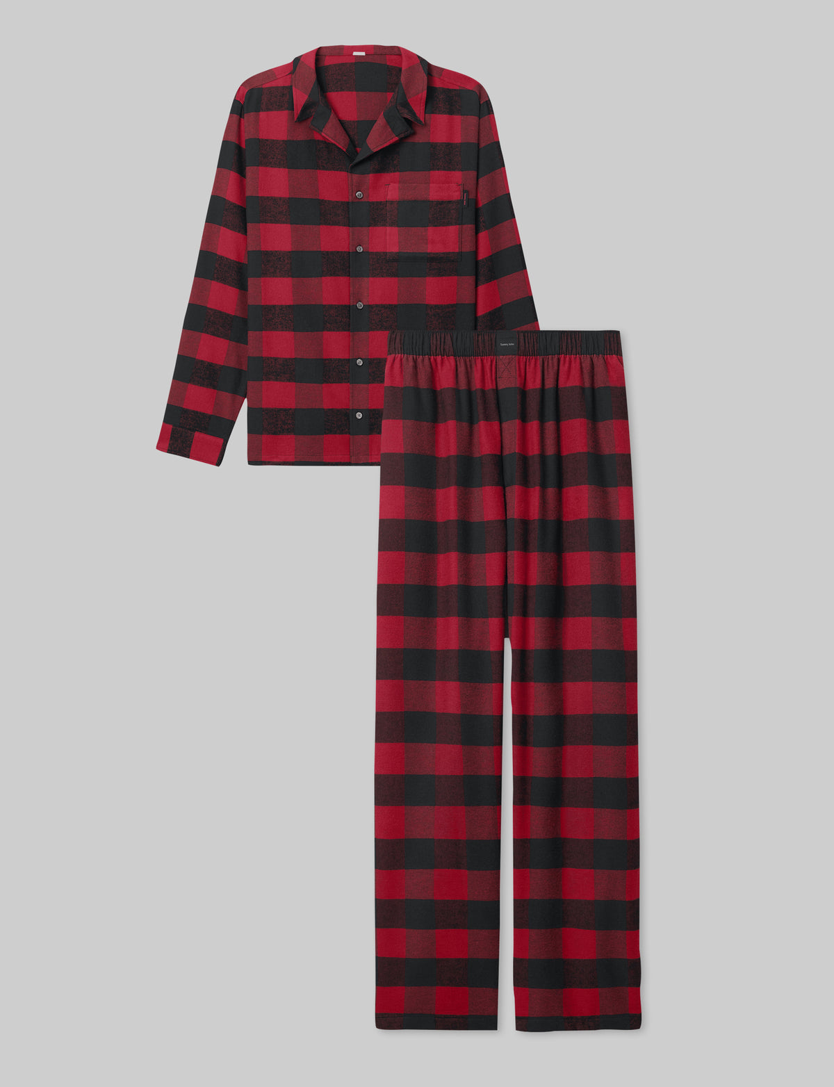 All Day Flannel Long Sleeve Button Up & Pant Set