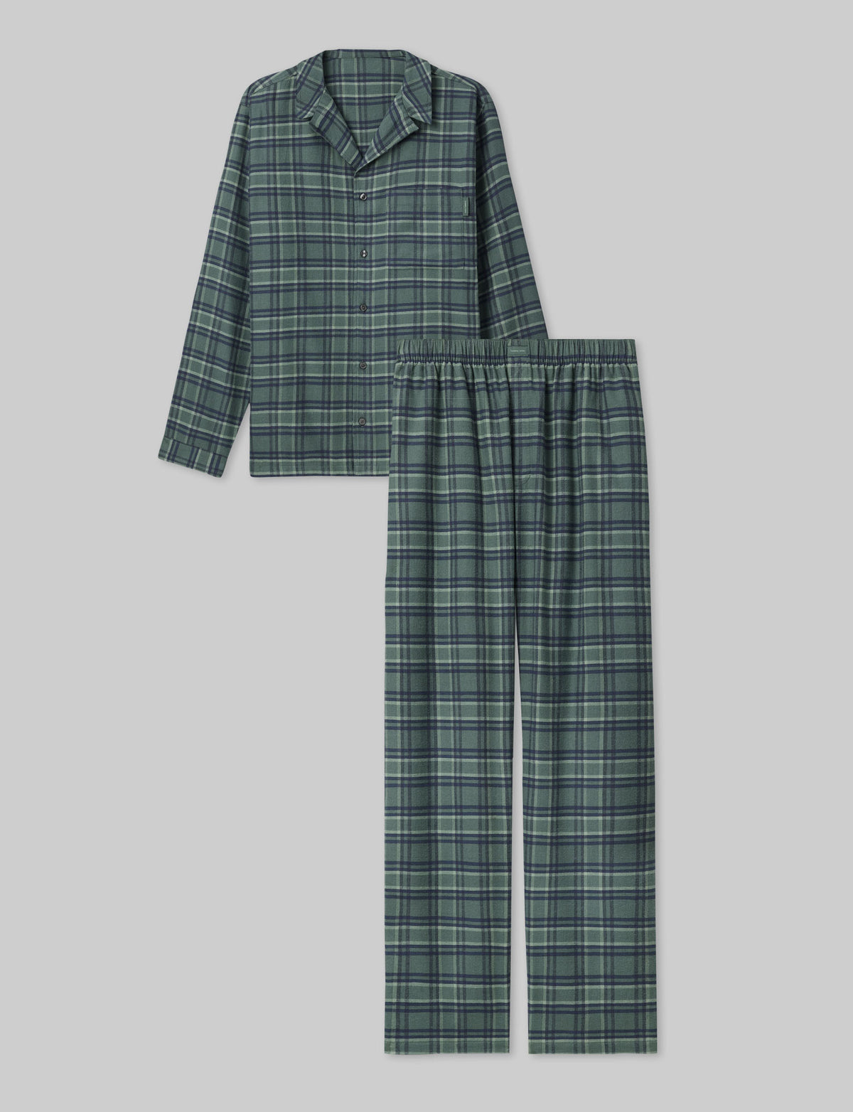 All Day Flannel Long Sleeve Button Up & Pant Set