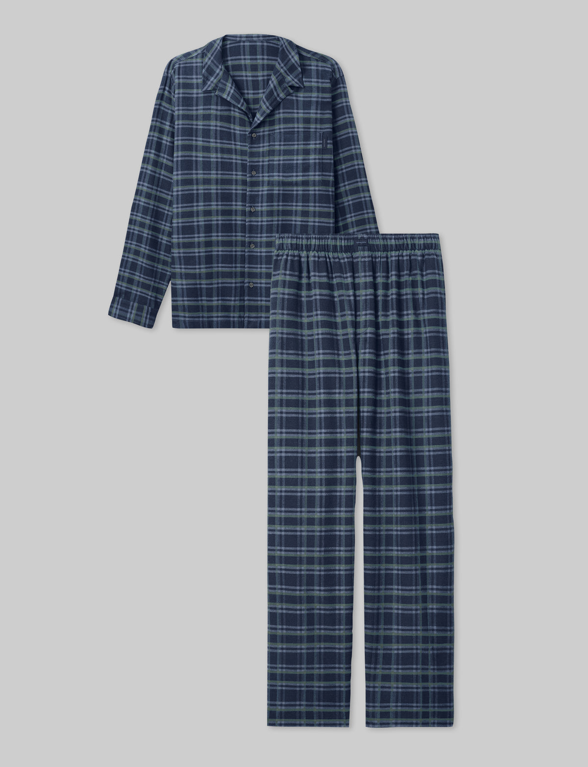 All Day Flannel Long Sleeve Button Up & Pant Set