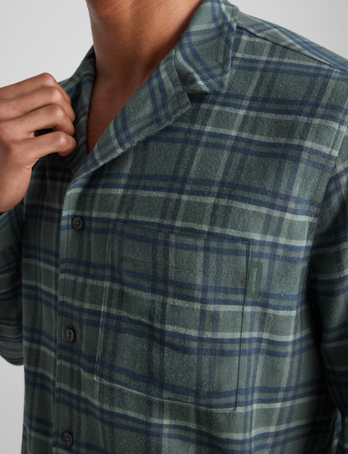 All Day Flannel Long Sleeve Button Up