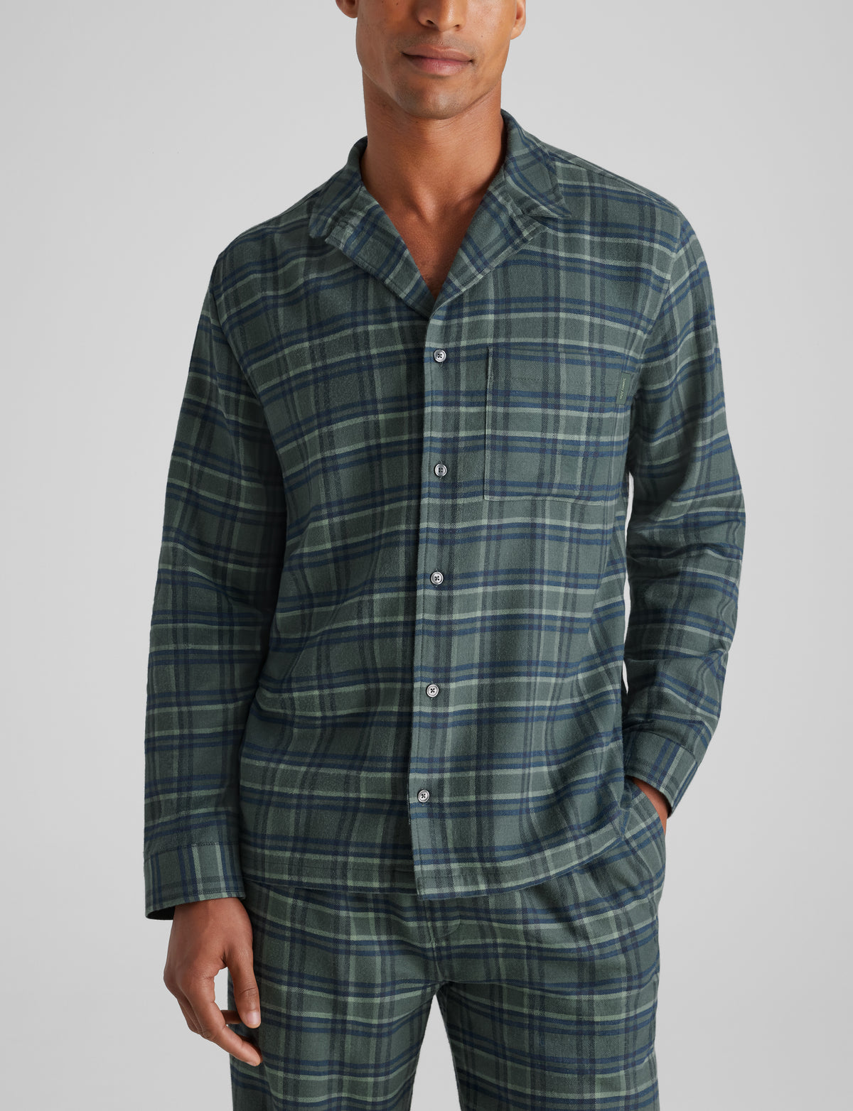 All Day Flannel Long Sleeve Button Up