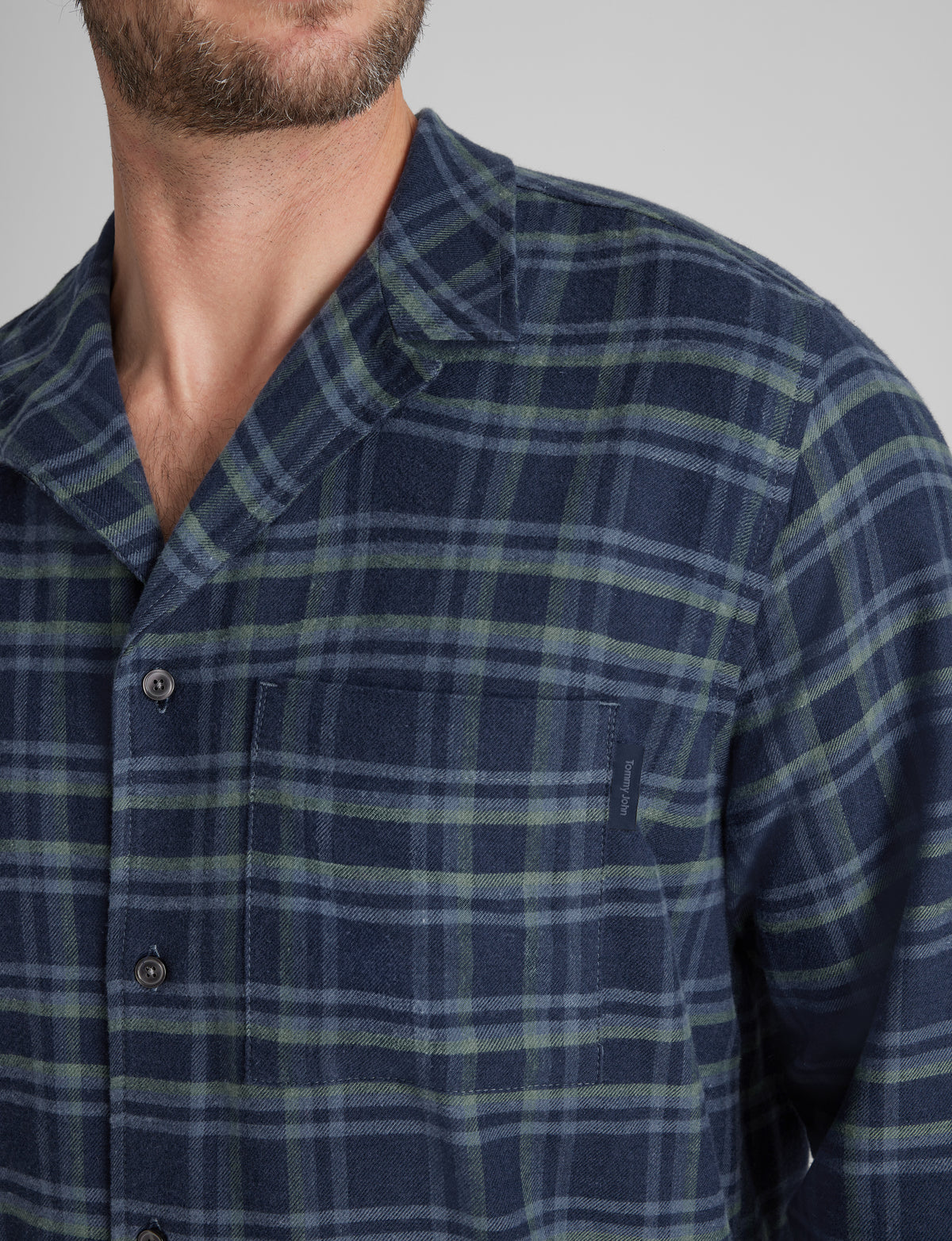 All Day Flannel Long Sleeve Button Up
