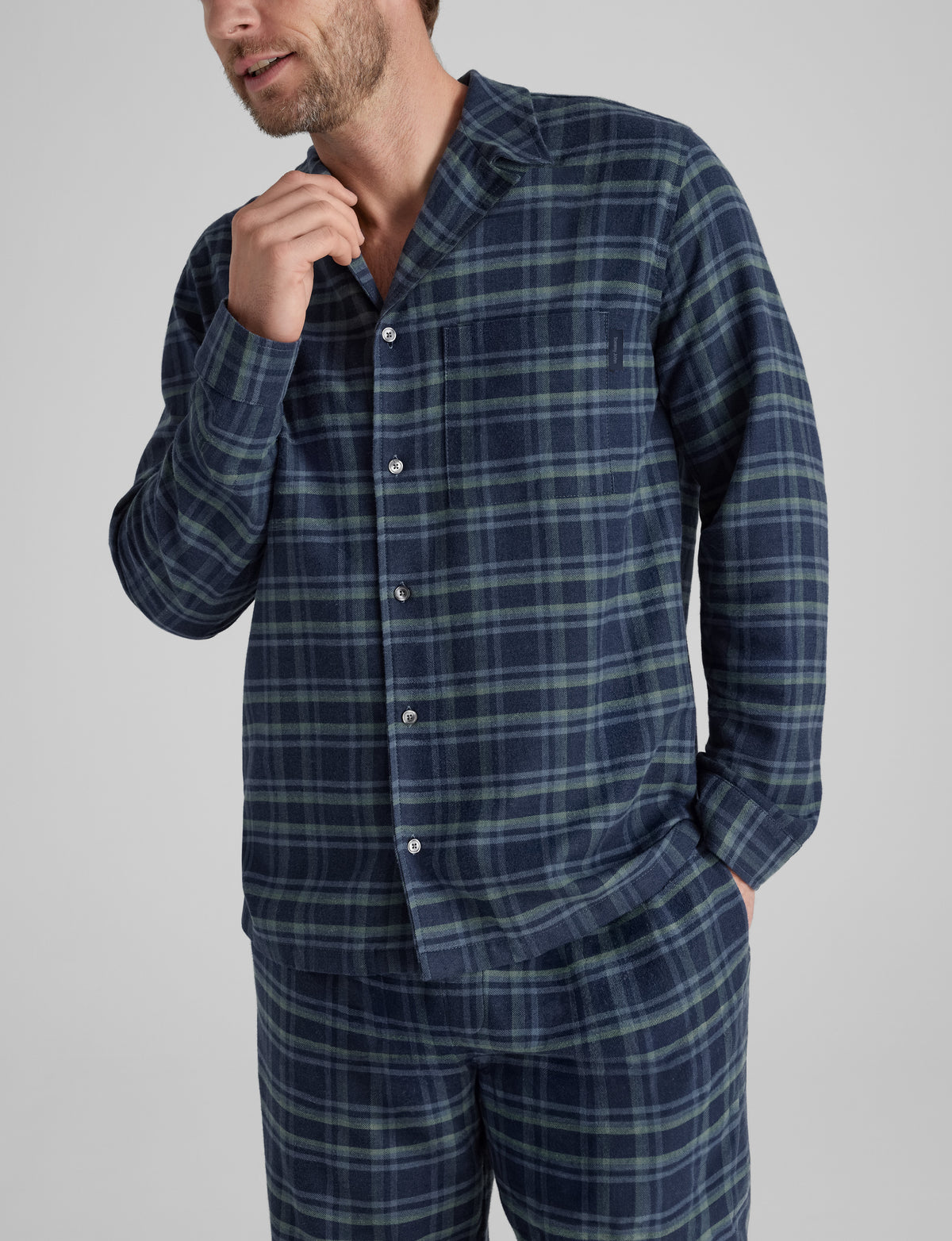 All Day Flannel Long Sleeve Button Up
