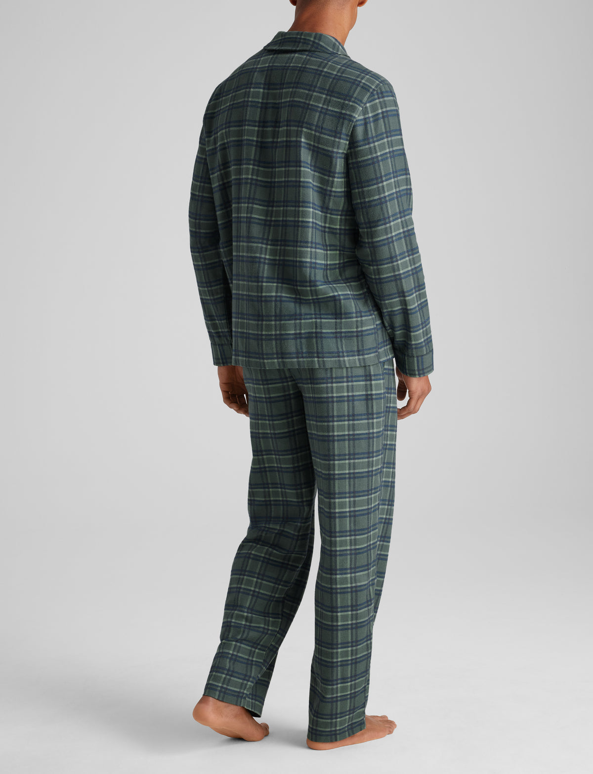 All Day Flannel Long Sleeve Button Up & Pant Set
