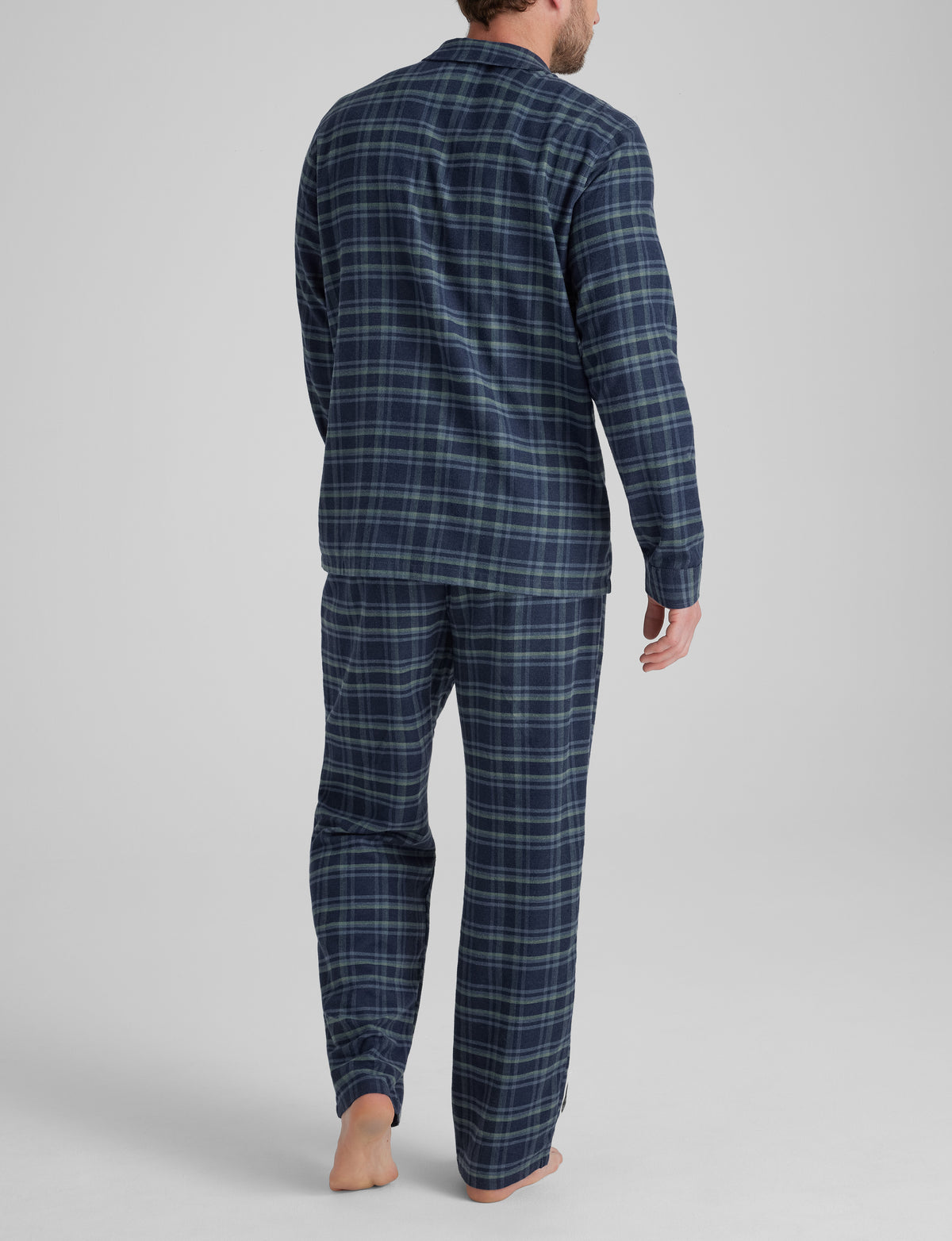 All Day Flannel Long Sleeve Button Up & Pant Set
