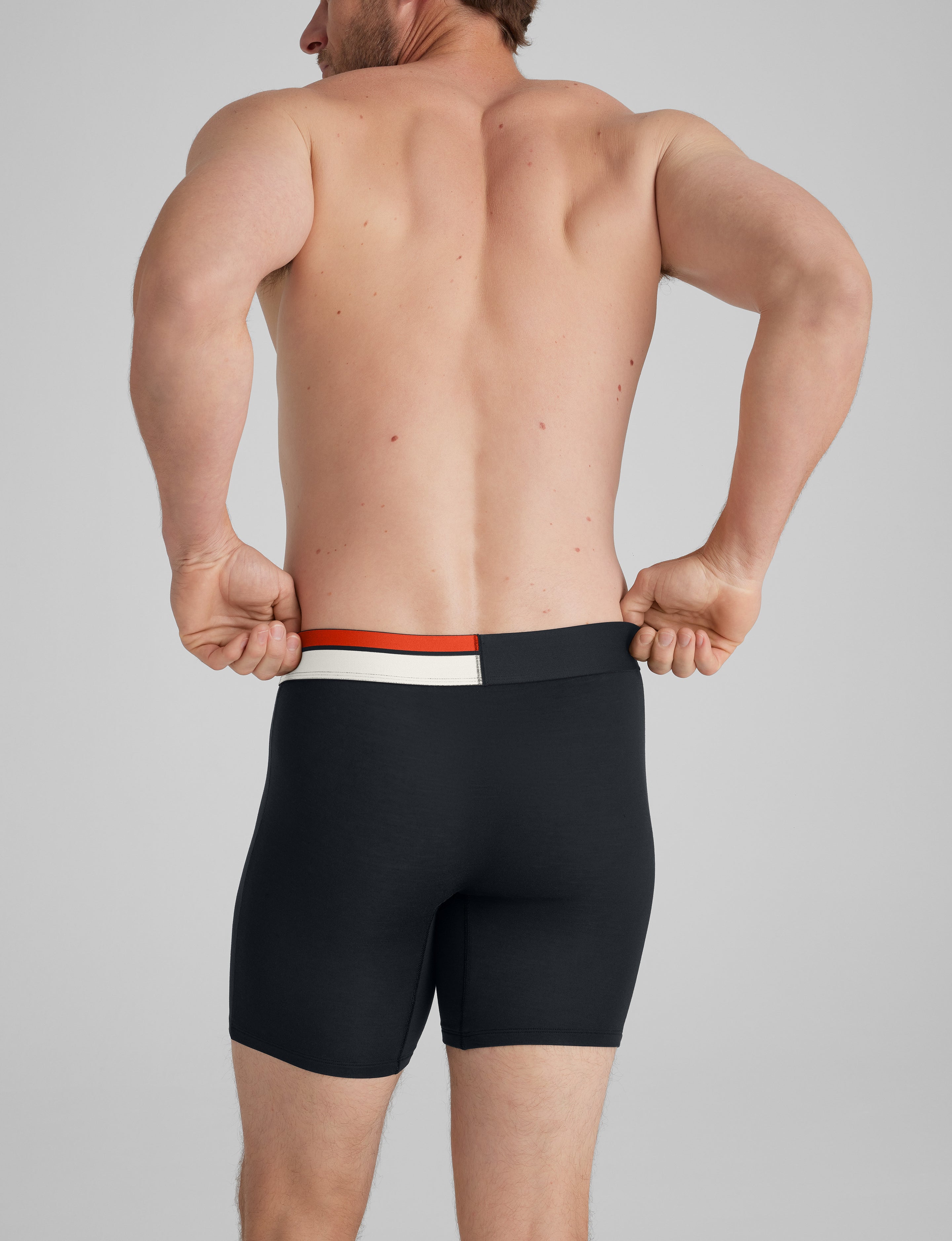 Second Skin Mid-Length Boxer Brief 6"