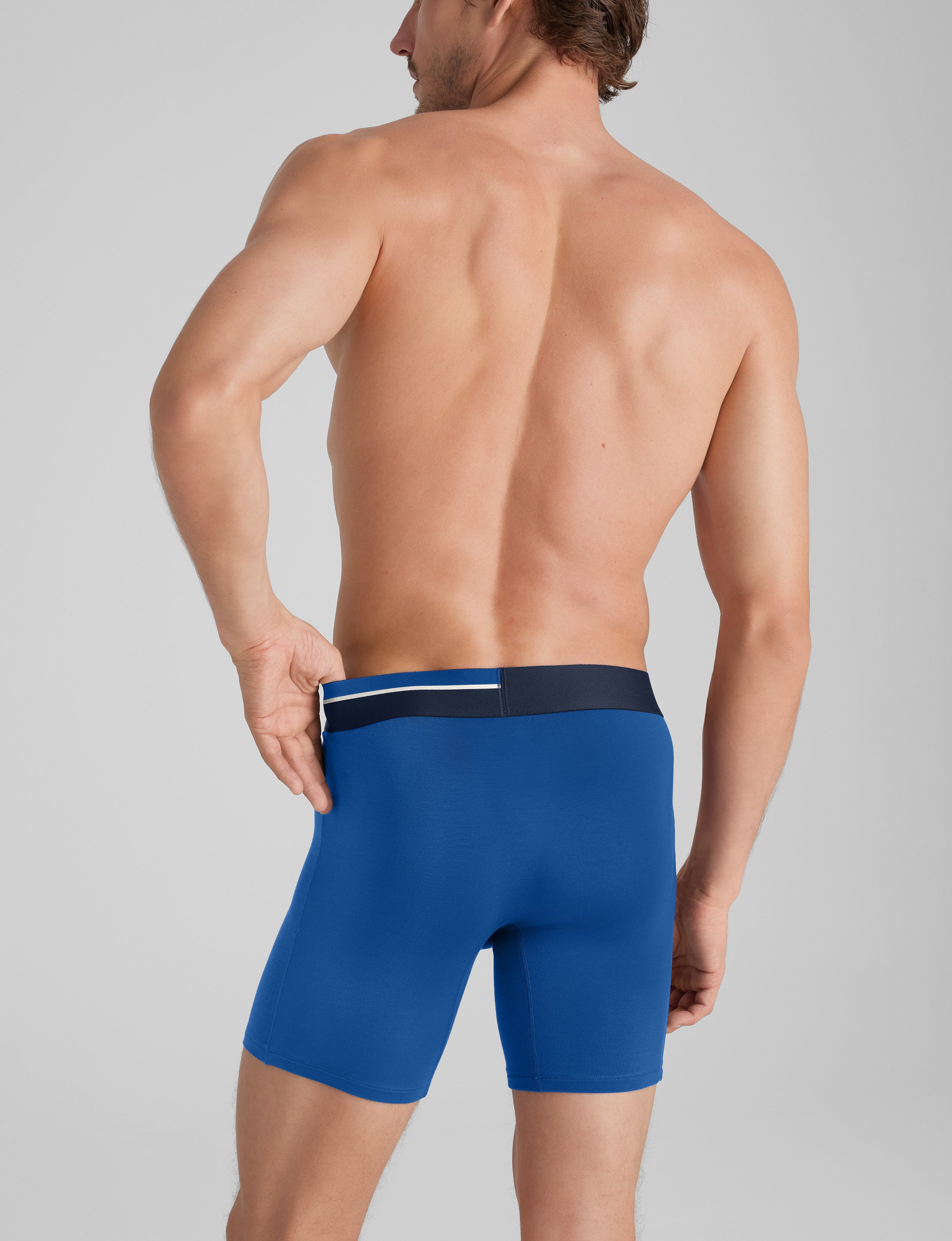 Second Skin Mid-Length Boxer Brief 6"