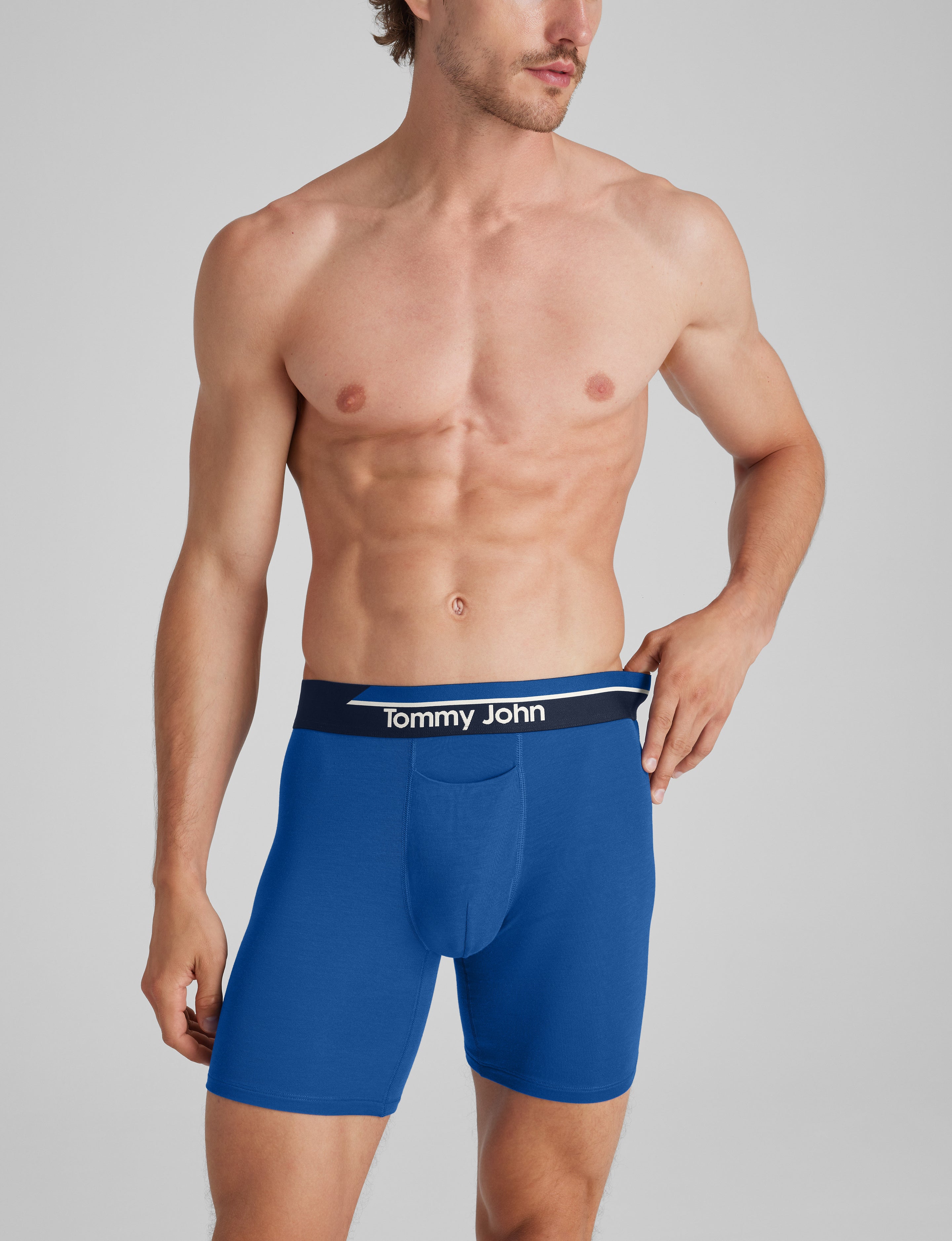 Second Skin Mid-Length Boxer Brief 6"