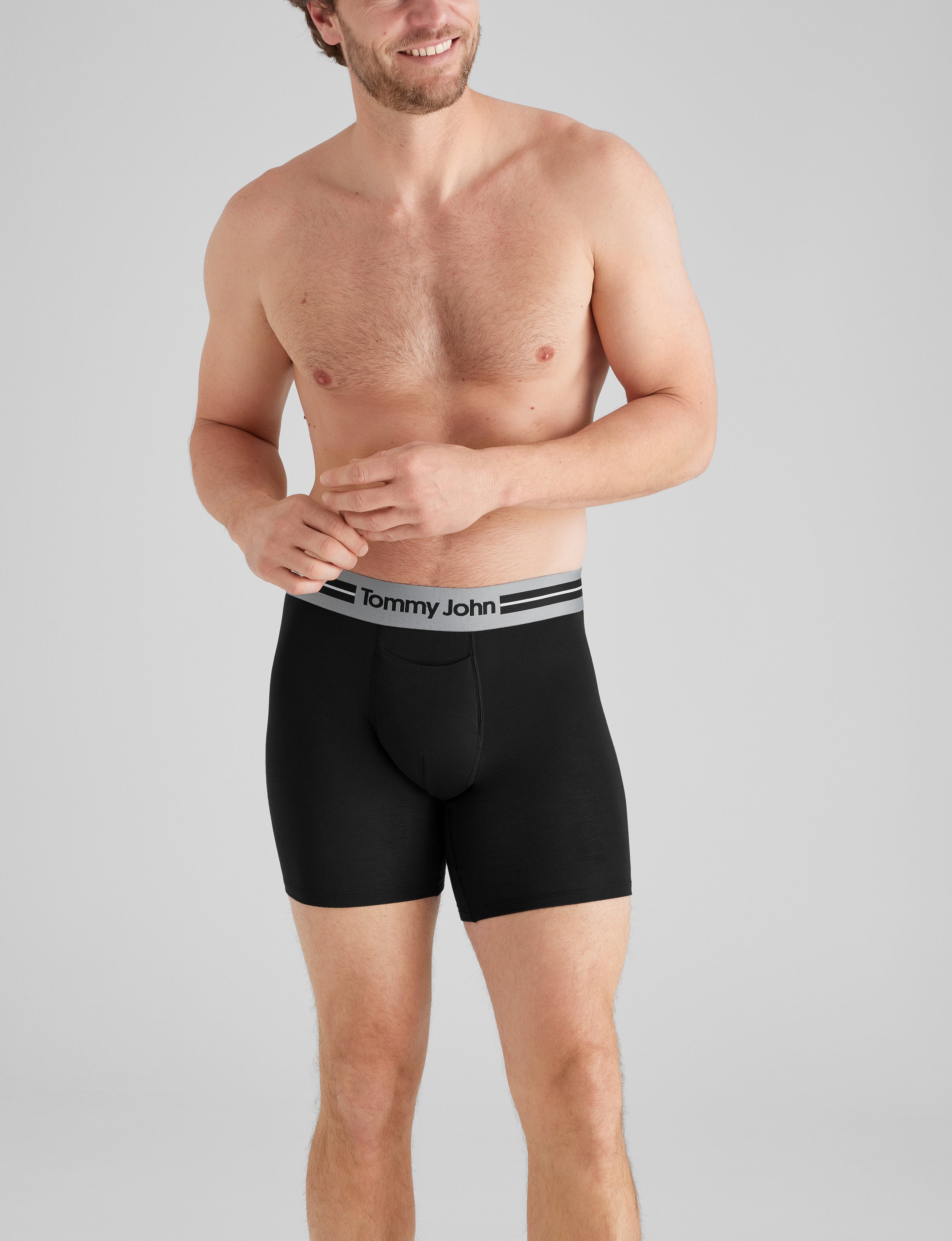 Second Skin Mid-Length Boxer Brief 6" (6-Pack)