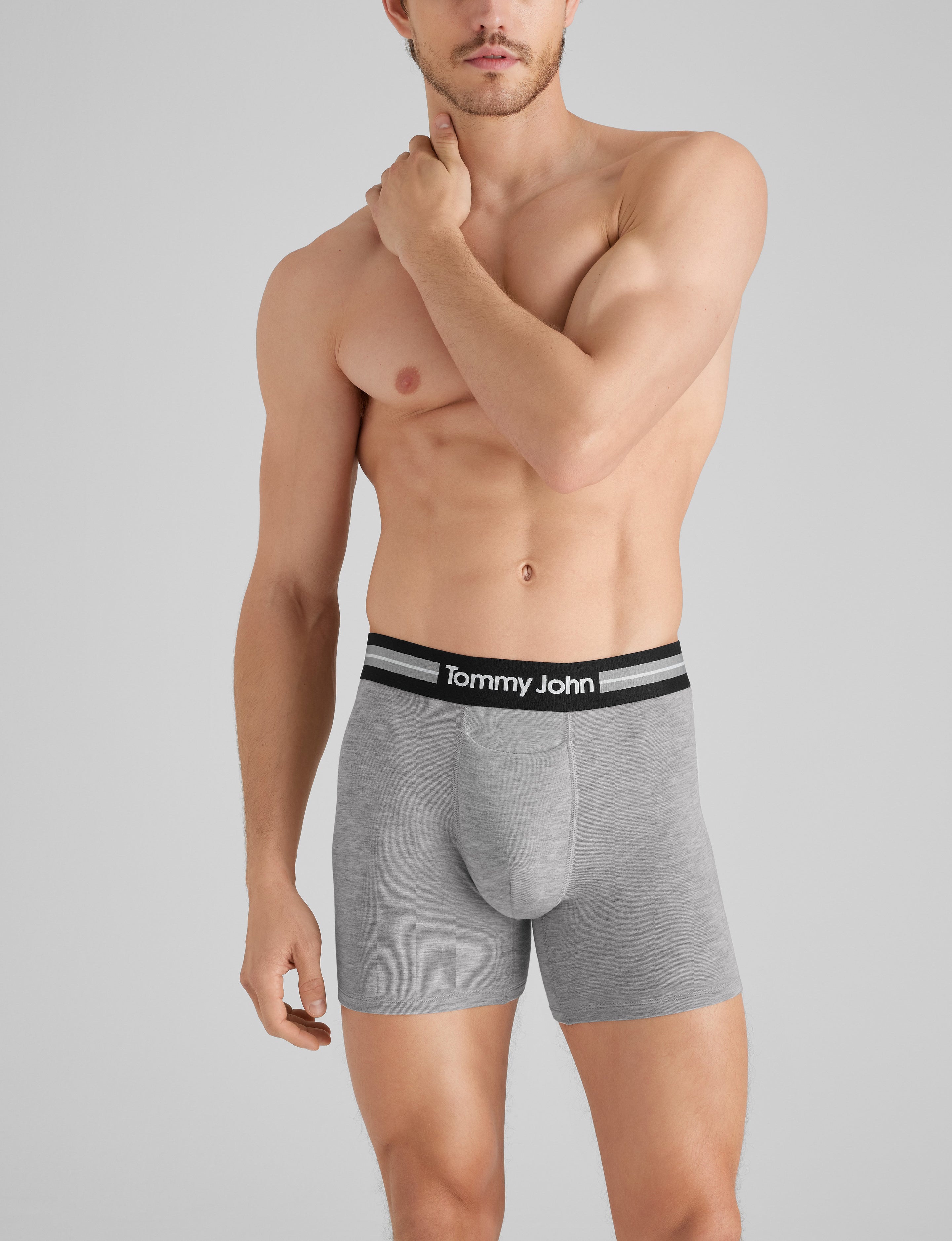 Second Skin Mid-Length Boxer Brief 6"