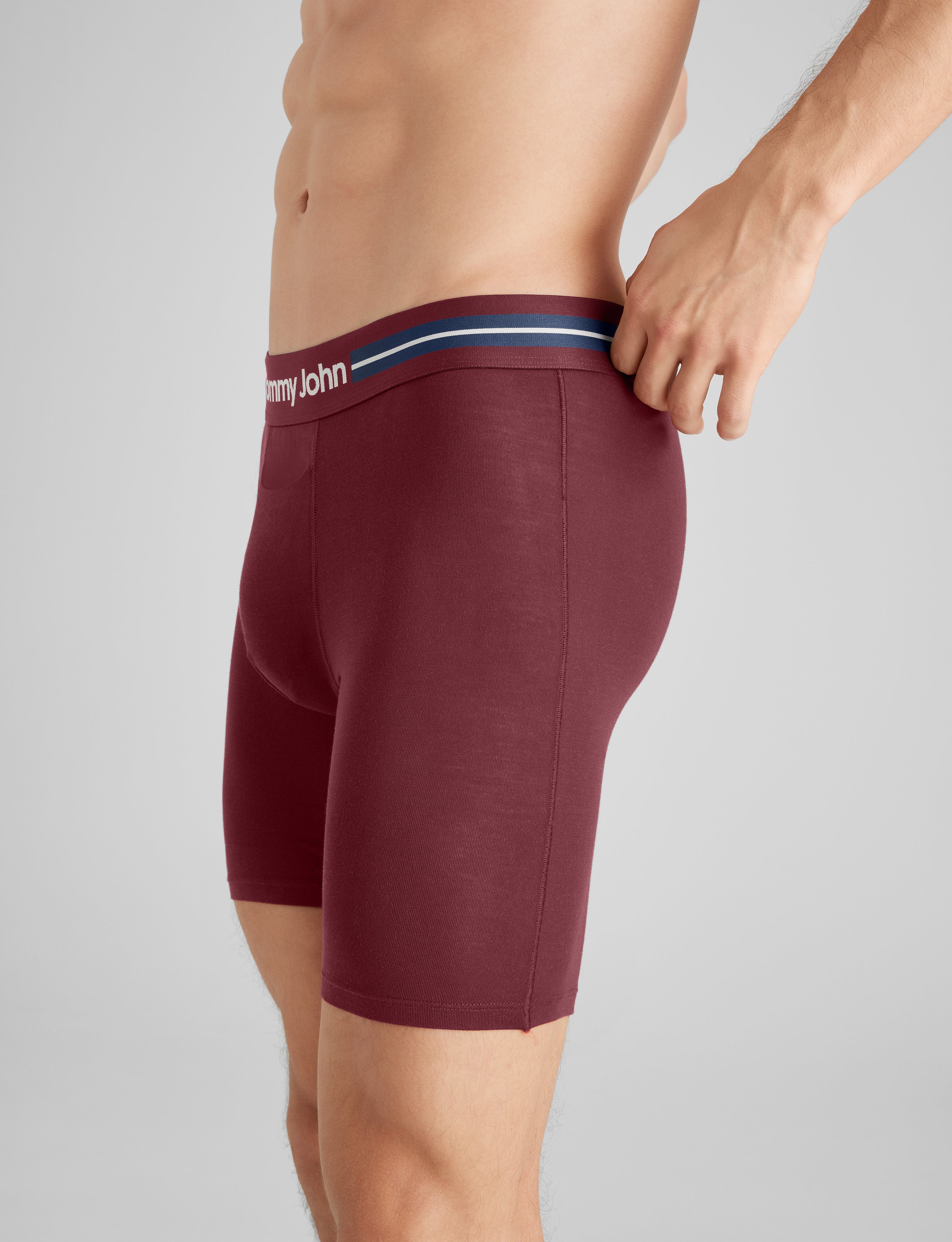 Second Skin Mid-Length Boxer Brief 6"