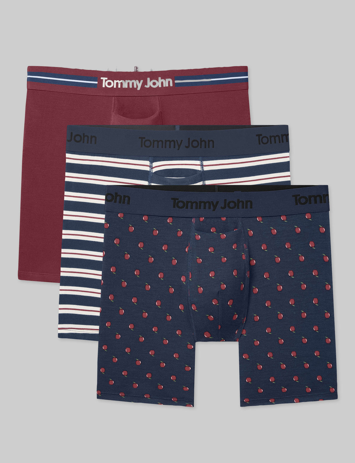 Second Skin Mid-Length Boxer Brief 6" (3-Pack)