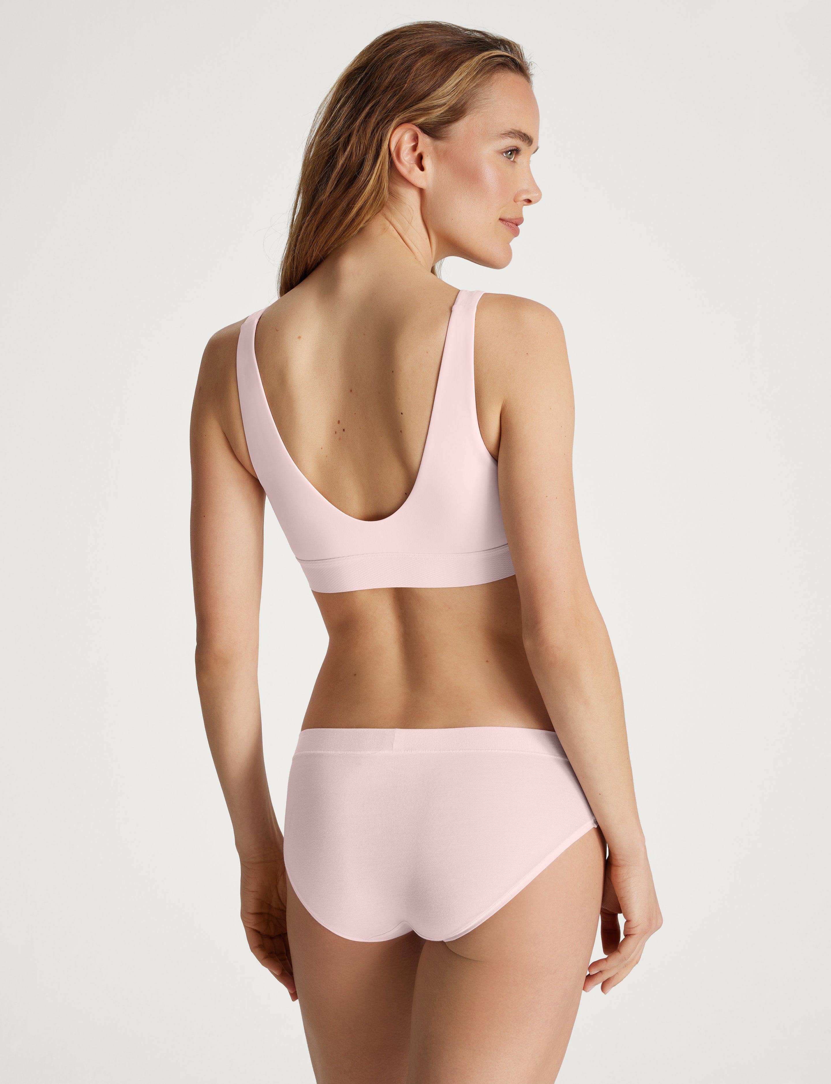 Second Skin V-Neck Bralette & Brief Set