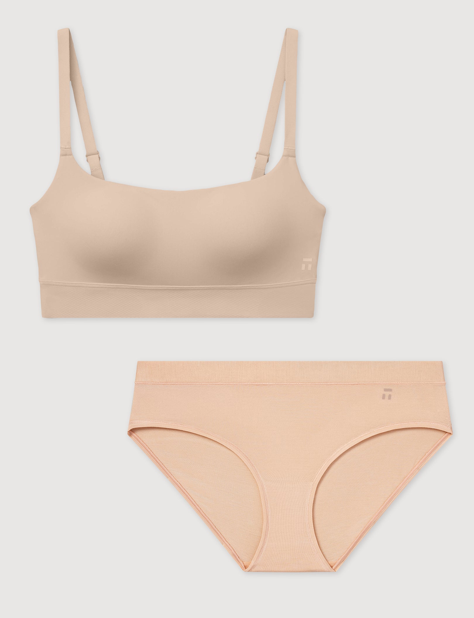 Second Skin Scoop Bralette & Brief Set