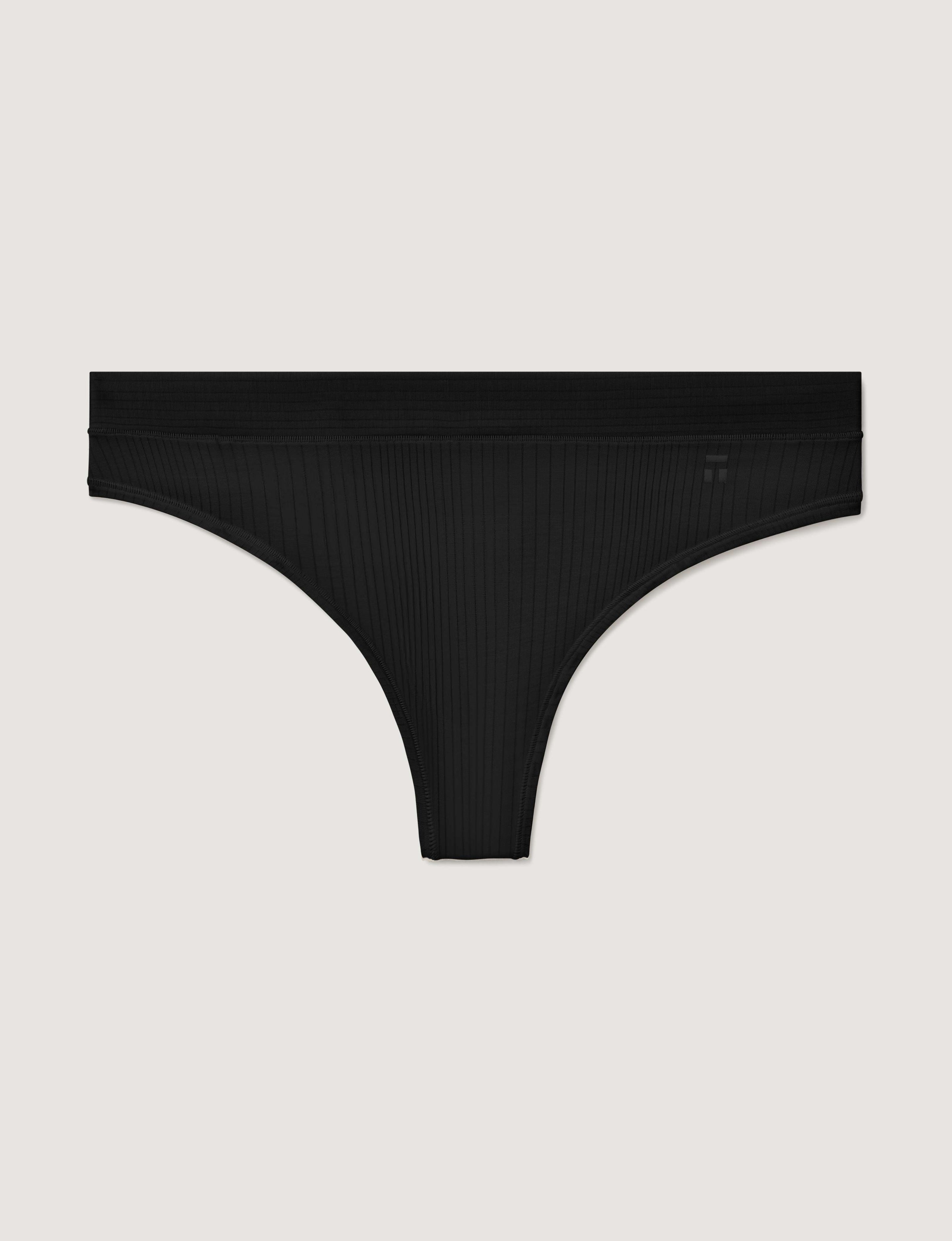 Women's Second Skin Luxe Rib Thong