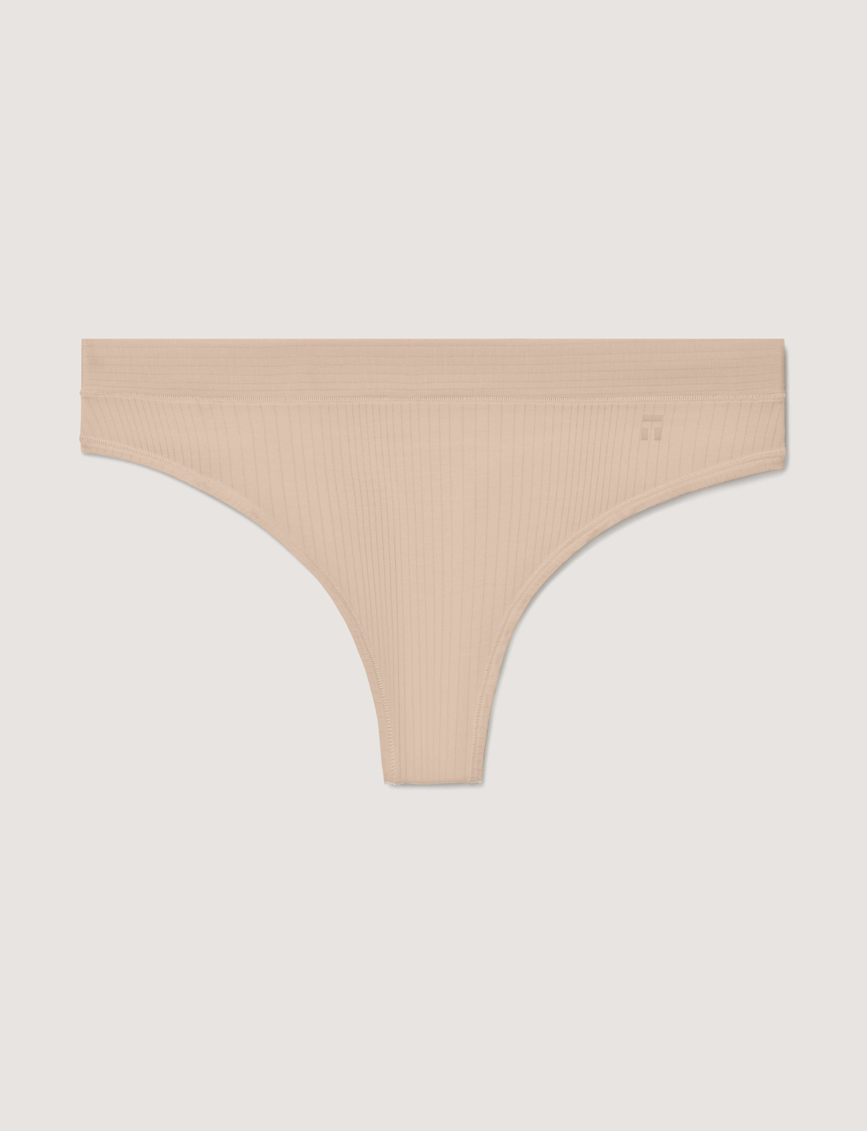 Women's Second Skin Luxe Rib Thong