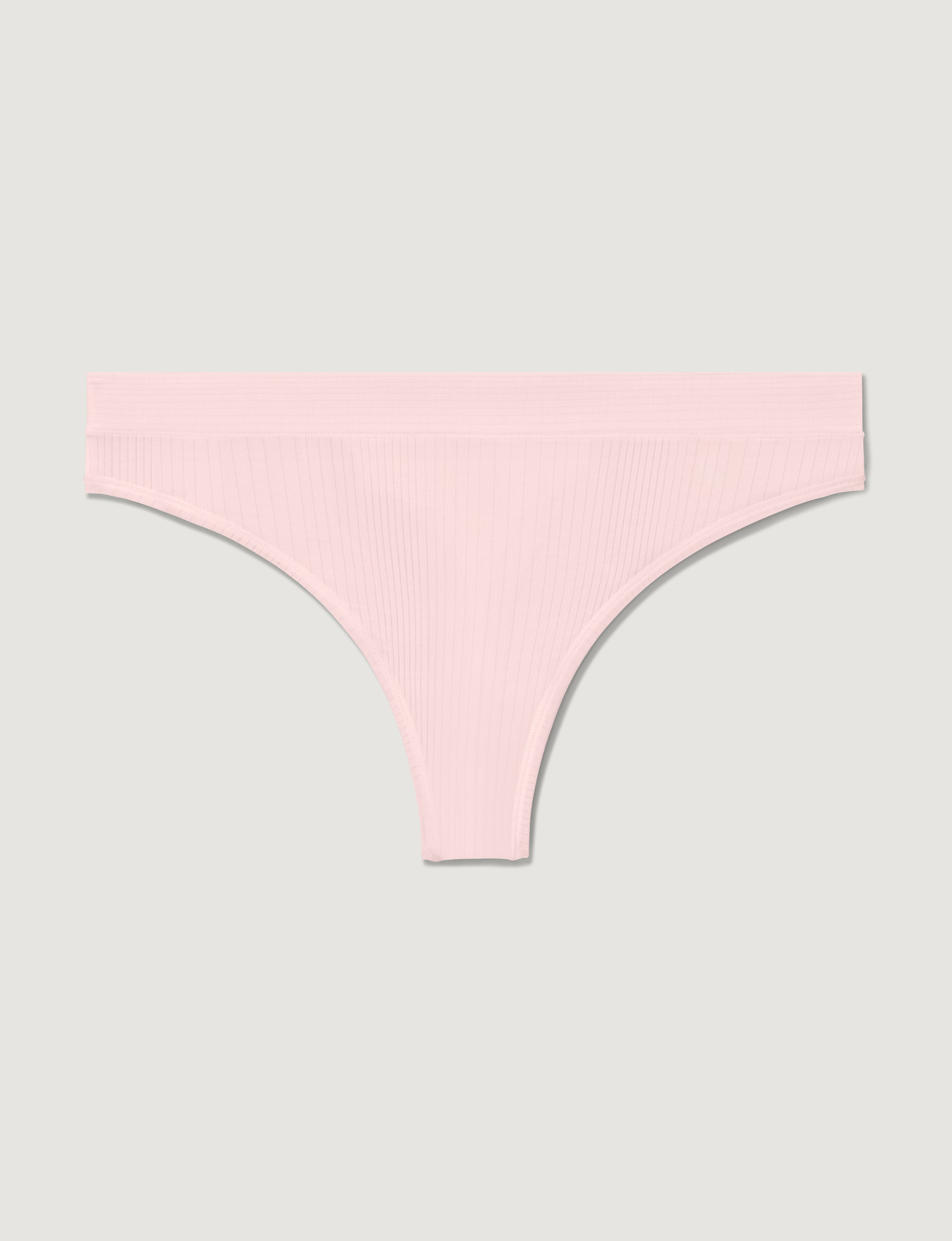 Women's Second Skin Luxe Rib Thong