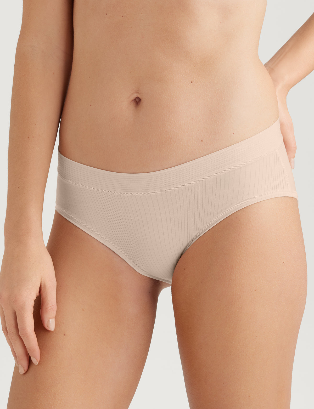 Women's Second Skin Luxe Rib Brief (5-Pack)