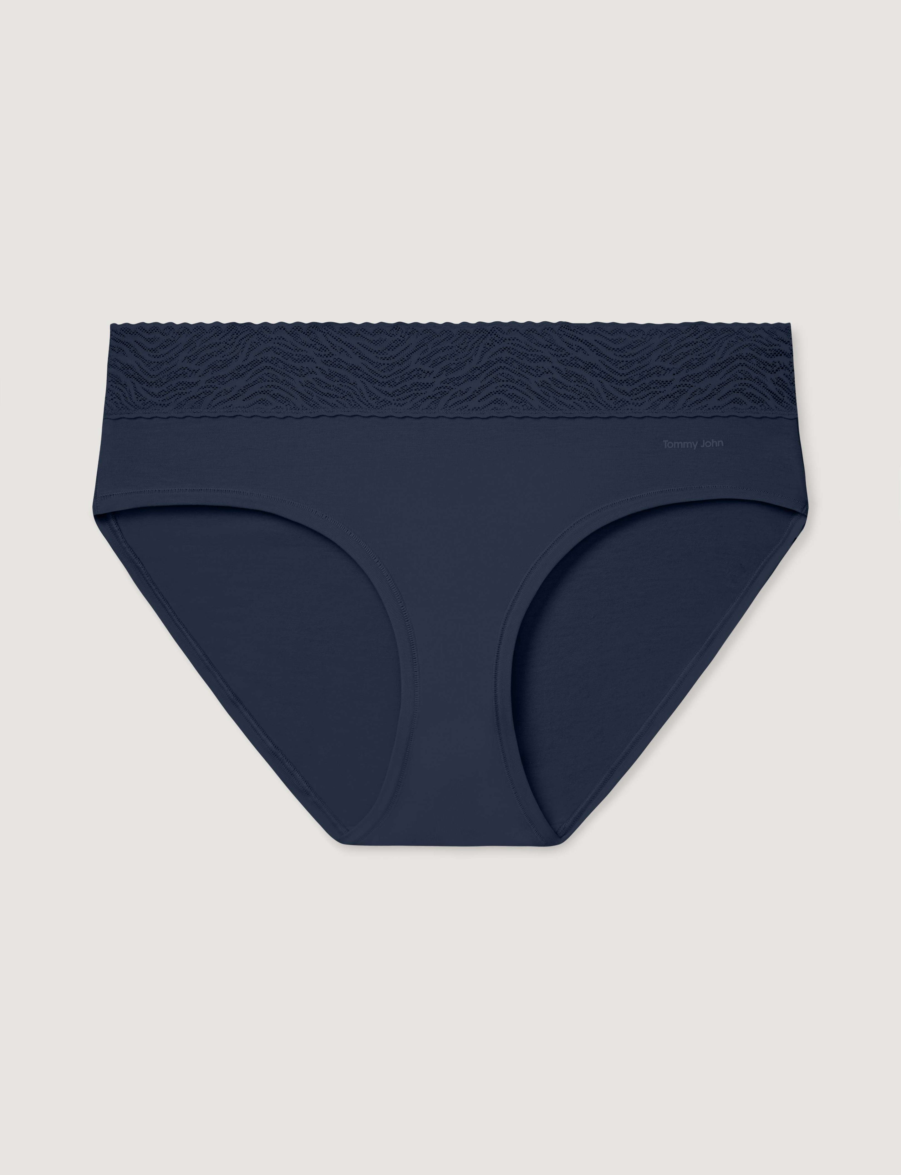 Women's Cool Cotton Brief, Lace Waist