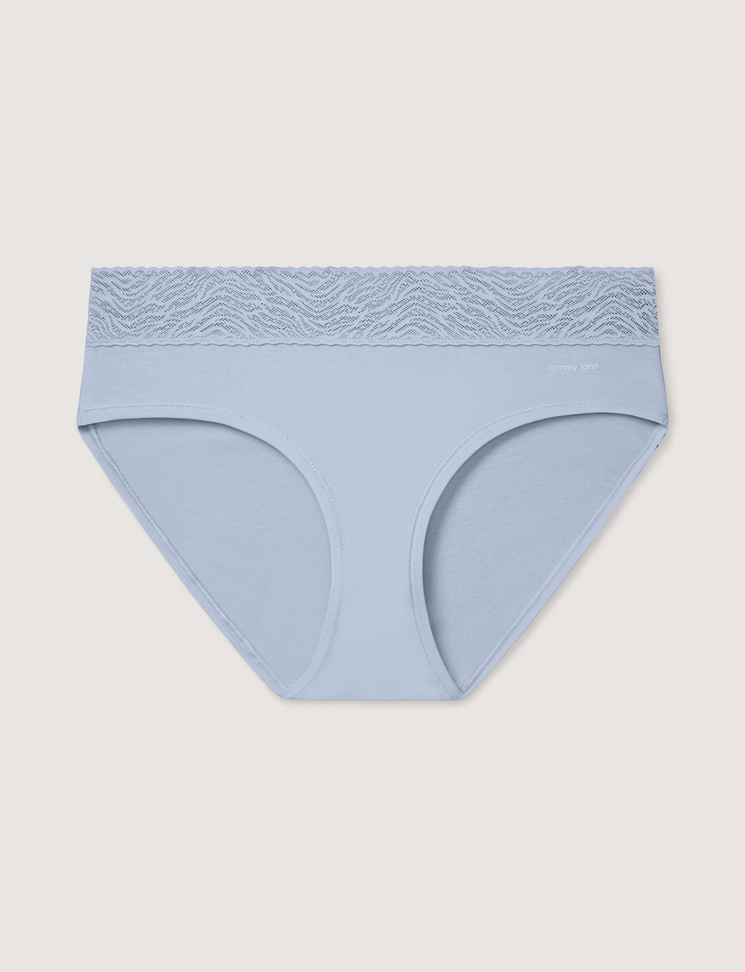 Women's Cool Cotton Brief, Lace Waist