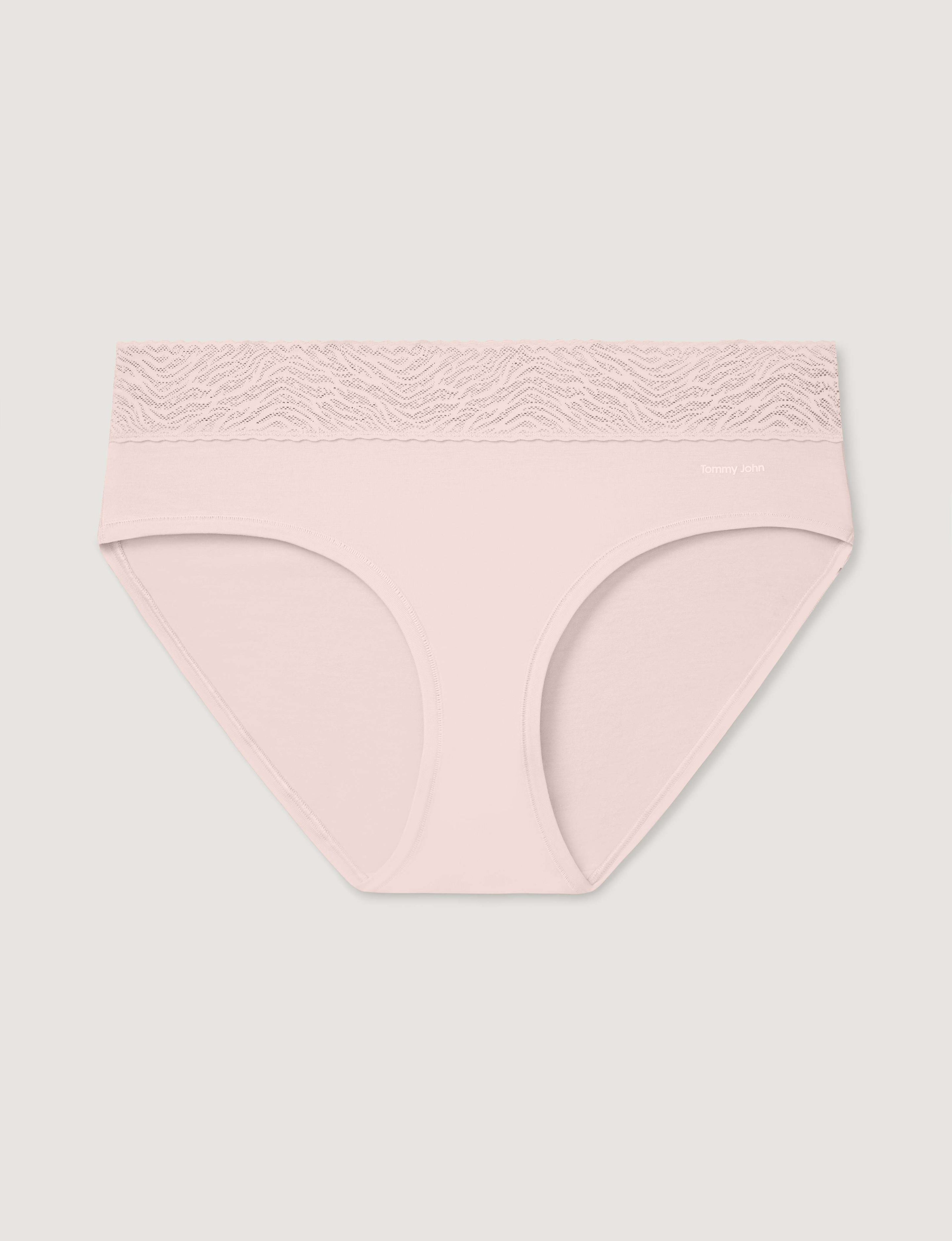 Women's Cool Cotton Brief, Lace Waist