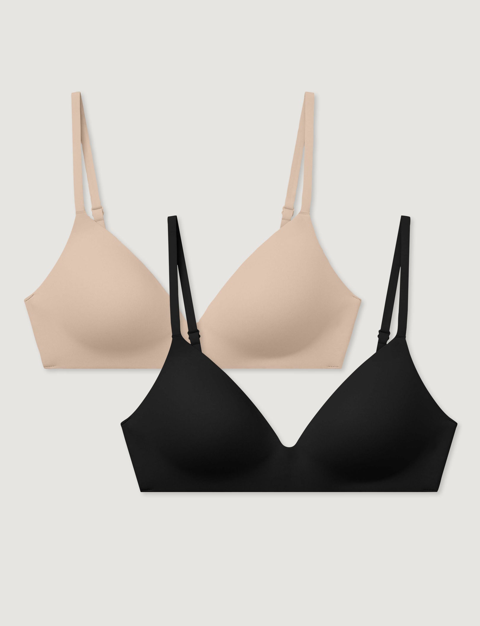 Second Skin Wireless T-Shirt Bra (2-Pack)