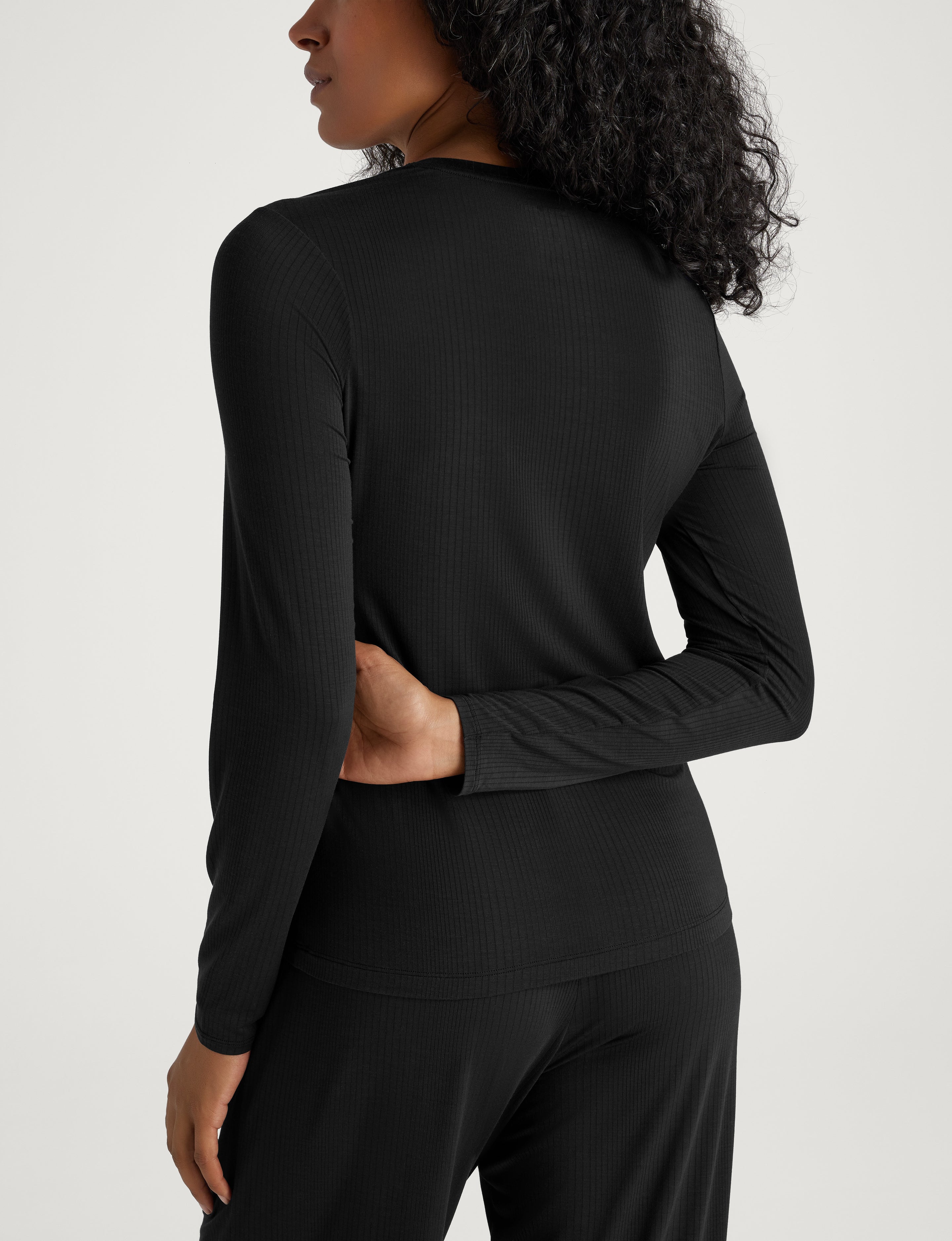 Women's Second Skin Luxe Rib Henley
