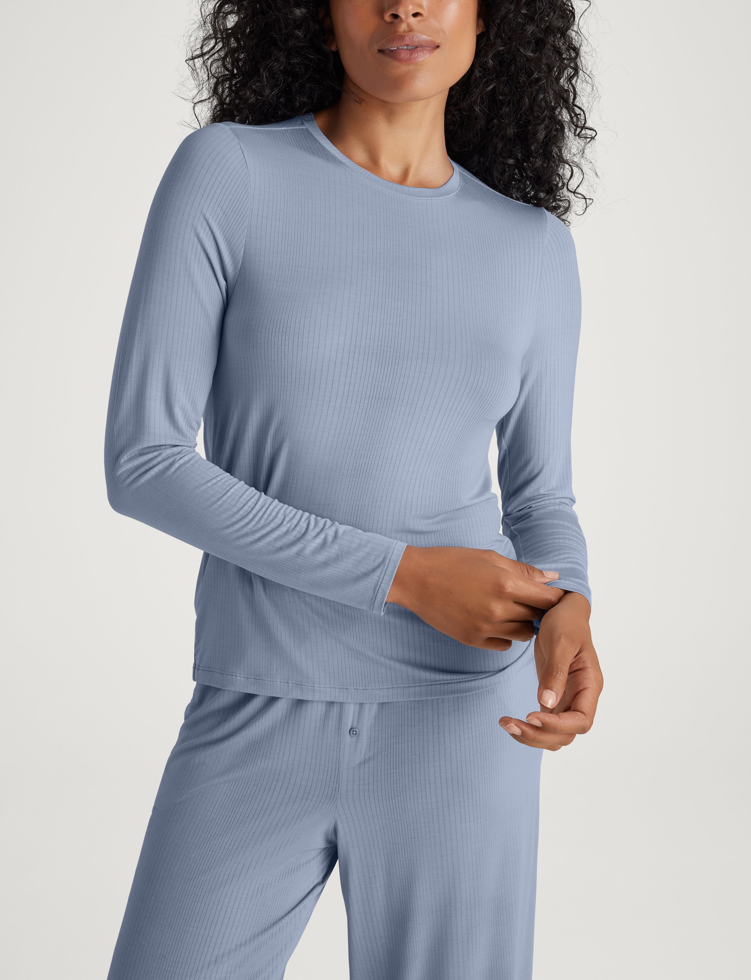 Women's Second Skin Luxe Rib Henley
