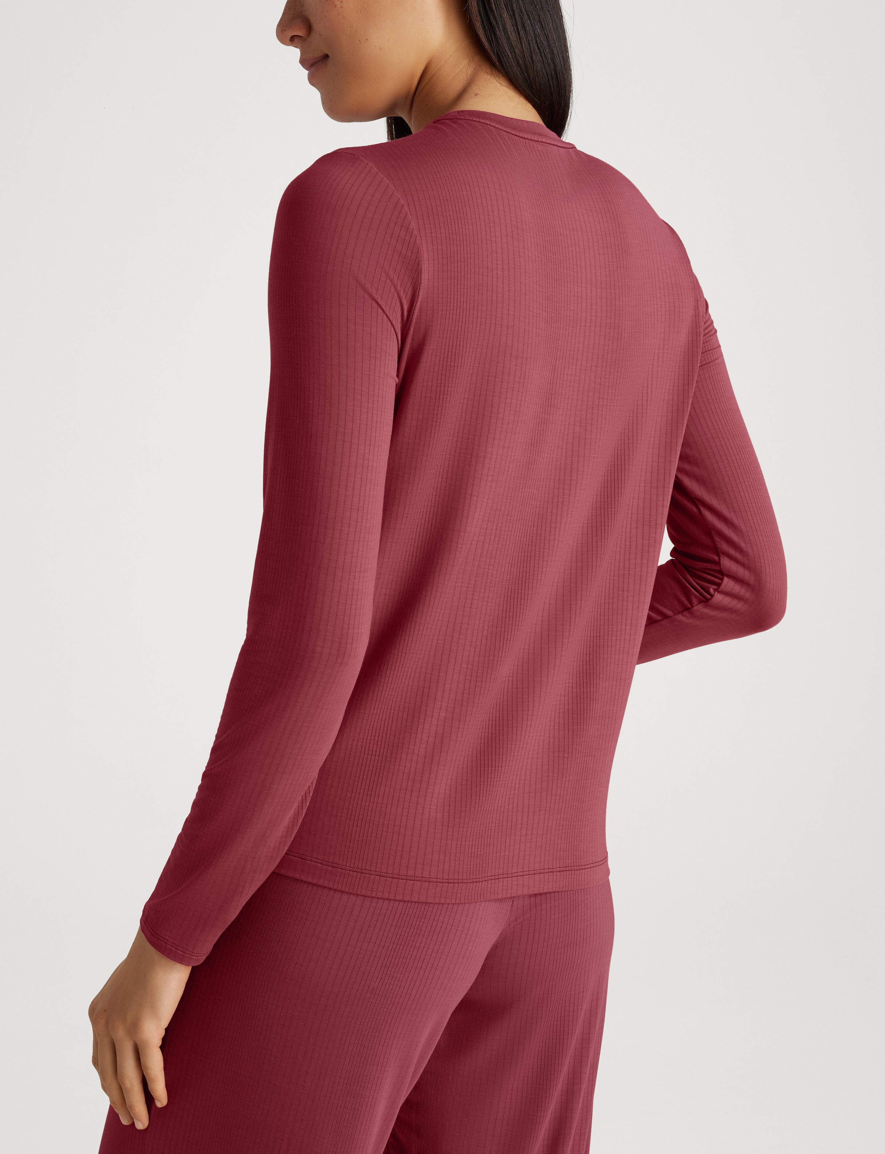 Women's Second Skin Luxe Rib Henley