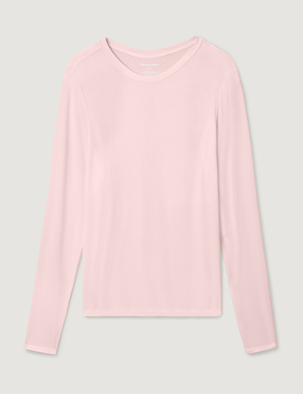 Women's Second Skin Luxe Rib Long Sleeve Crew Neck