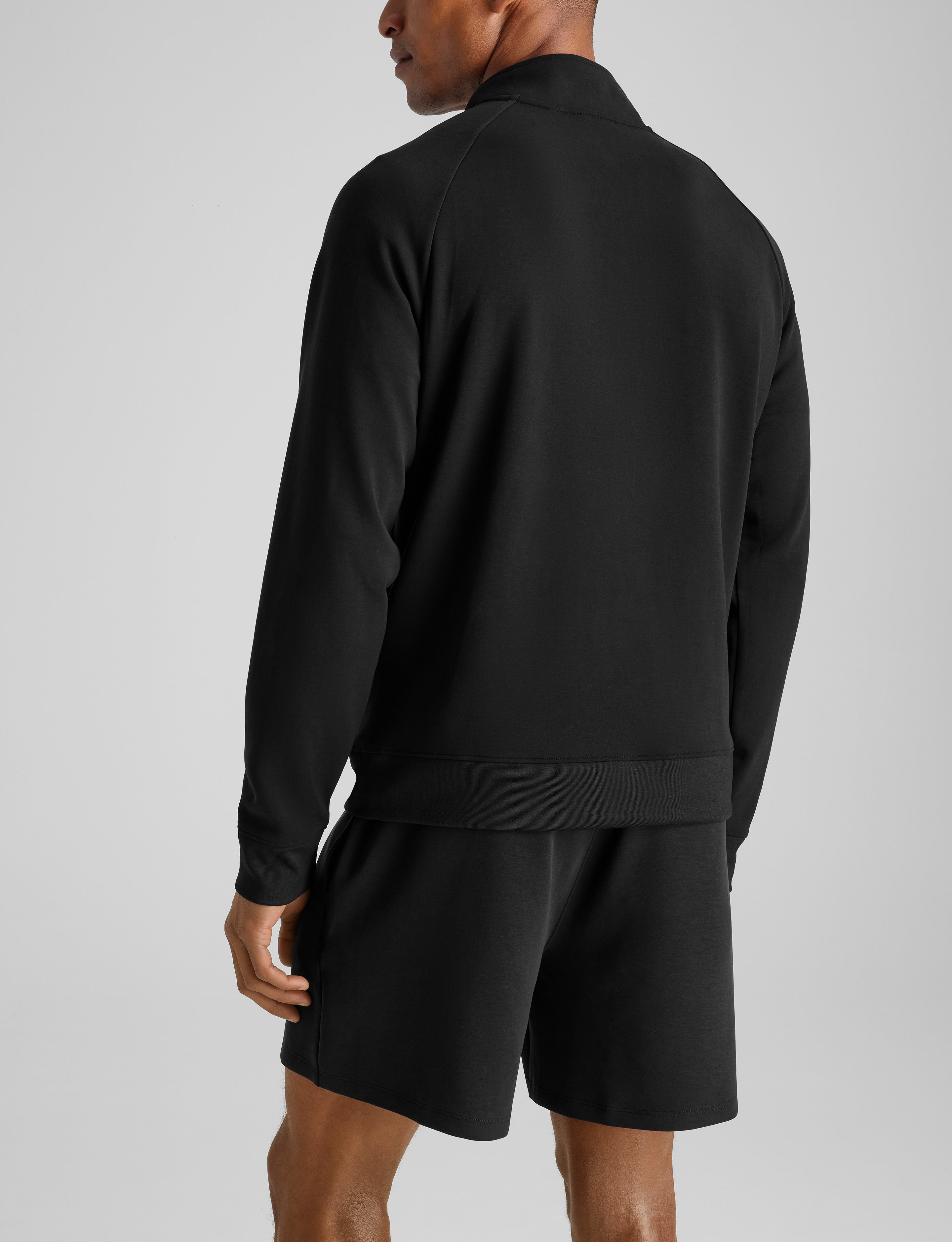 Luxe Traveler Knit Quarter Zip & Short Set