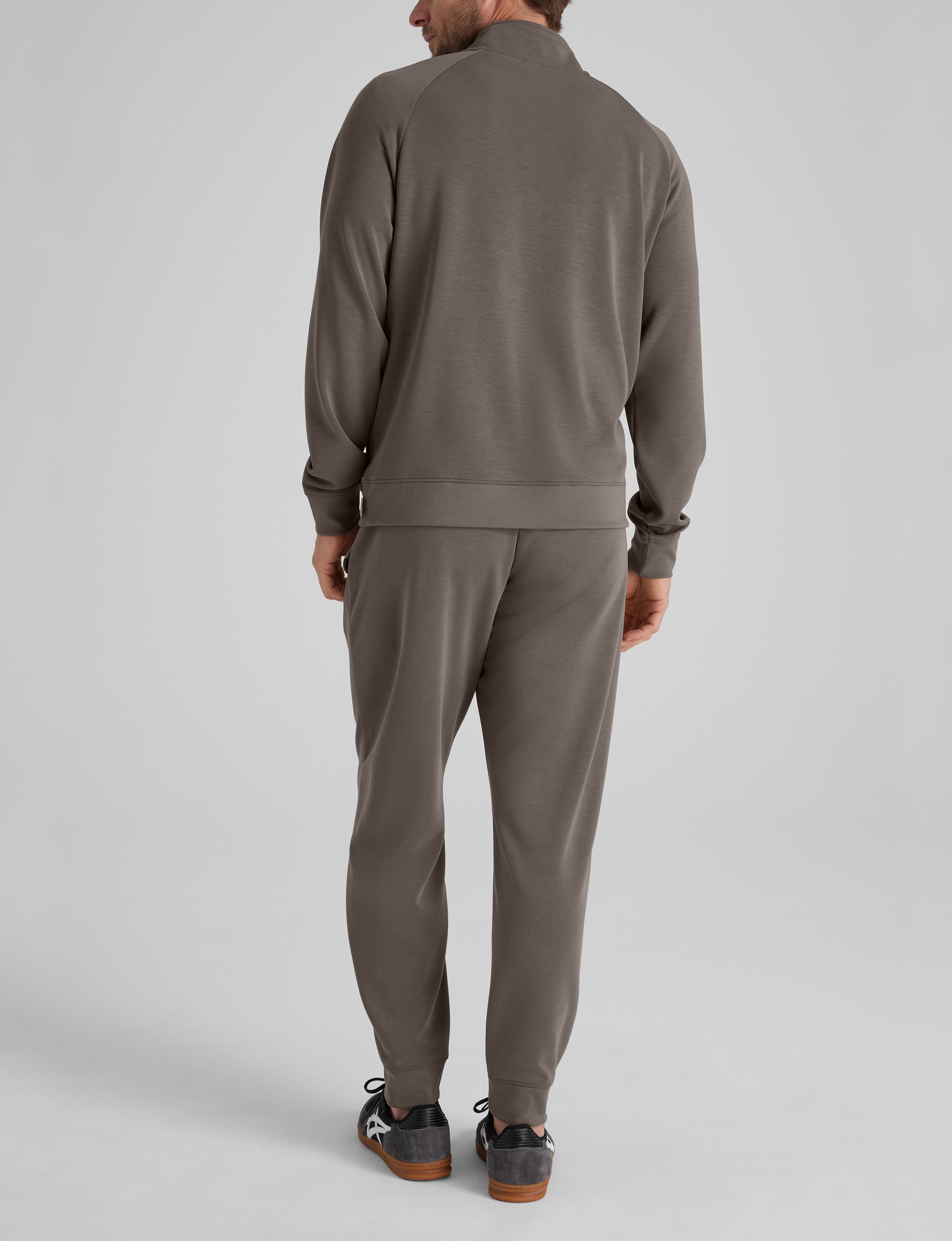 Luxe Traveler Knit Quarter Zip & Jogger Set