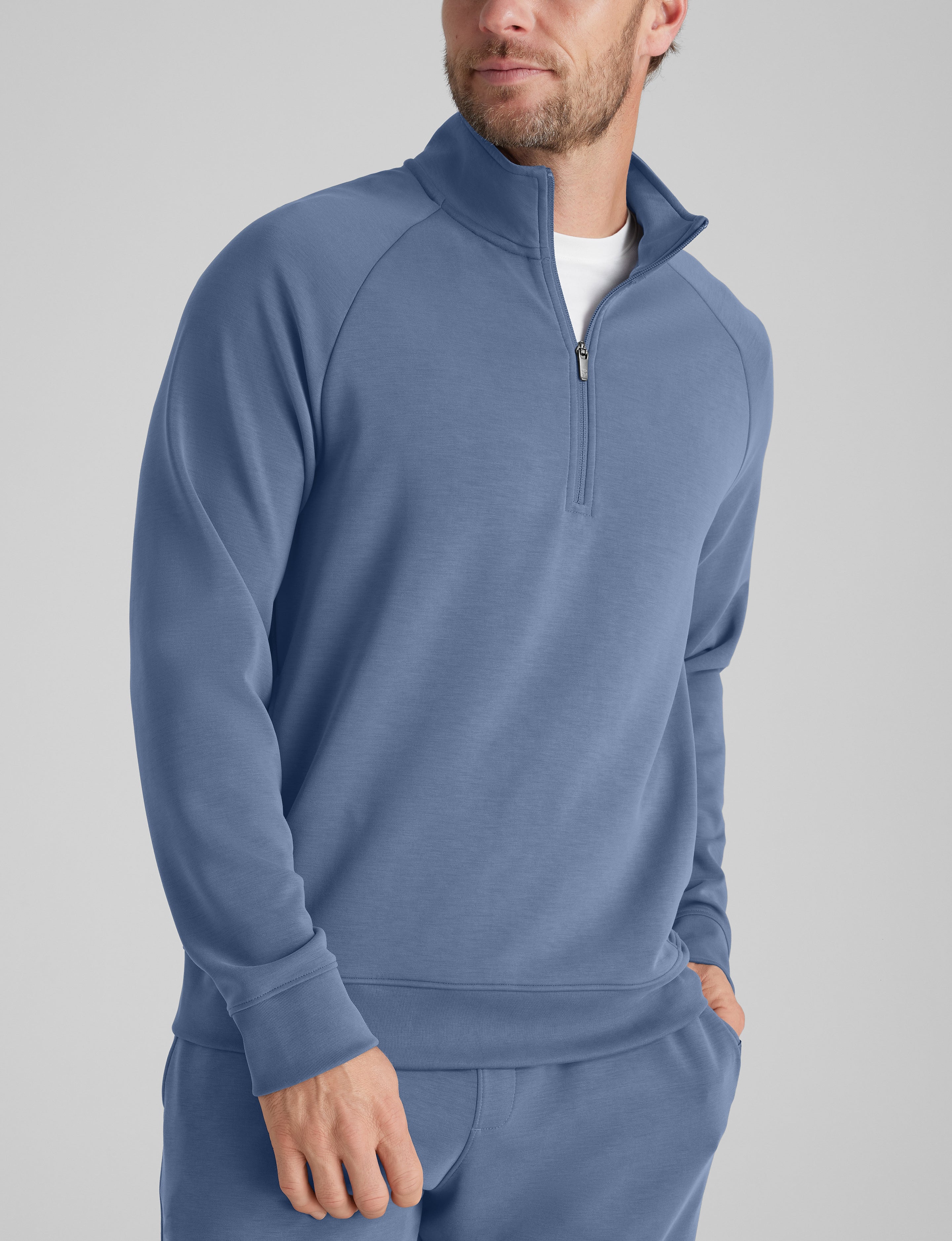 Luxe Traveler Knit Quarter Zip
